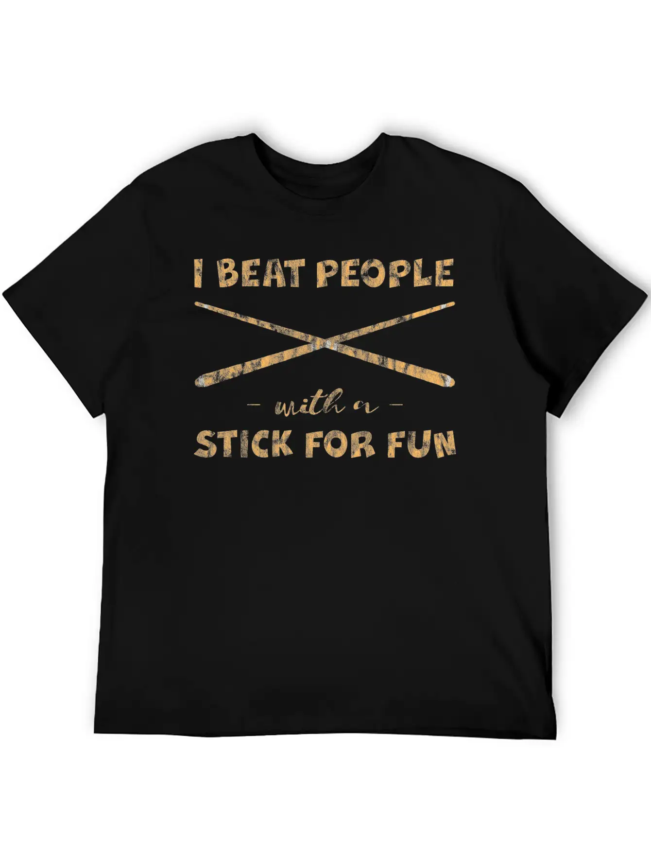 I Beat People With A Stick For Fun Basic Graphic T-Shirt – Daily Comfort In Soft Cotton