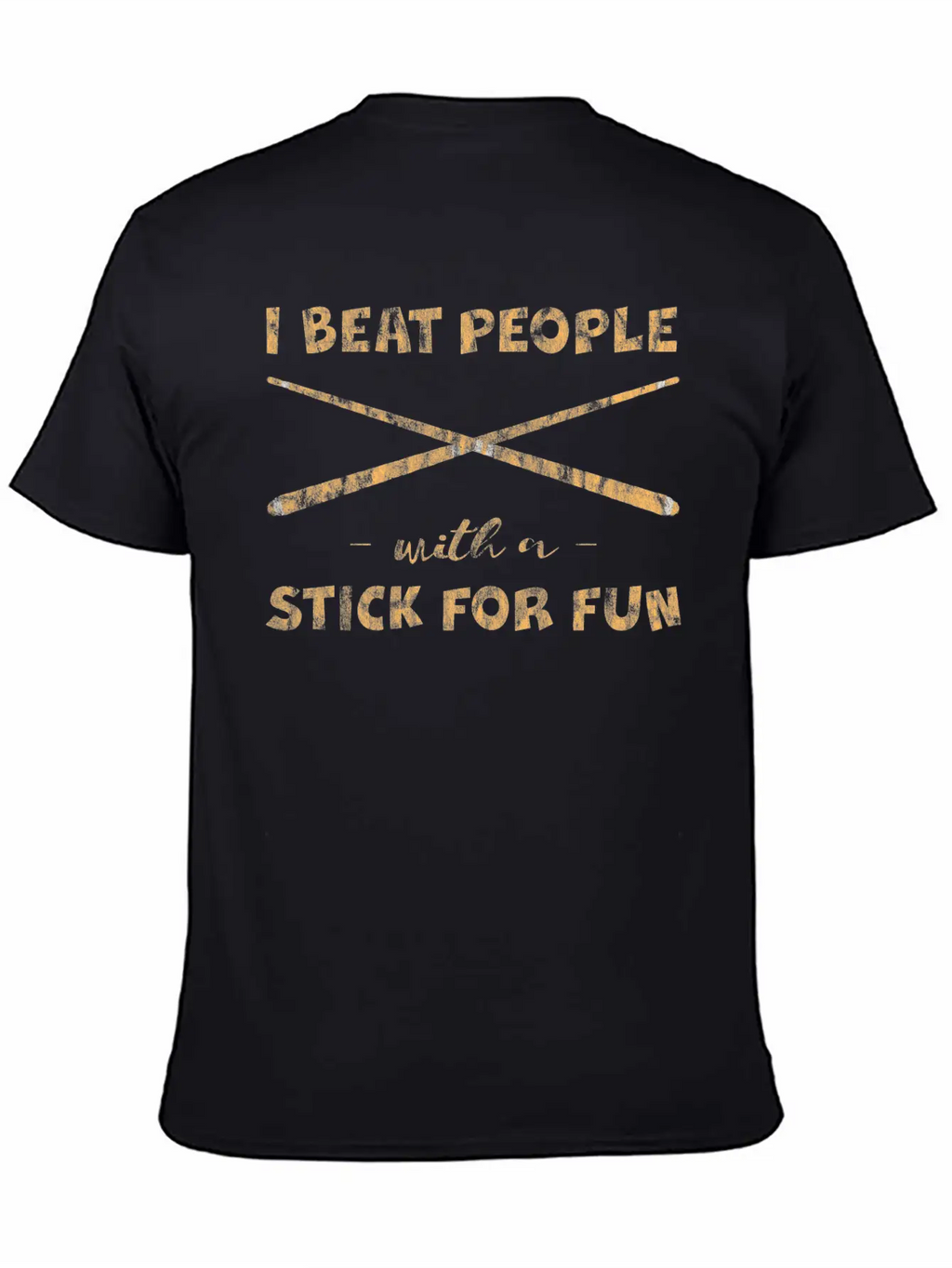 I Beat People With A Stick For Fun Basic Graphic T-Shirt – Daily Comfort In Soft Cotton