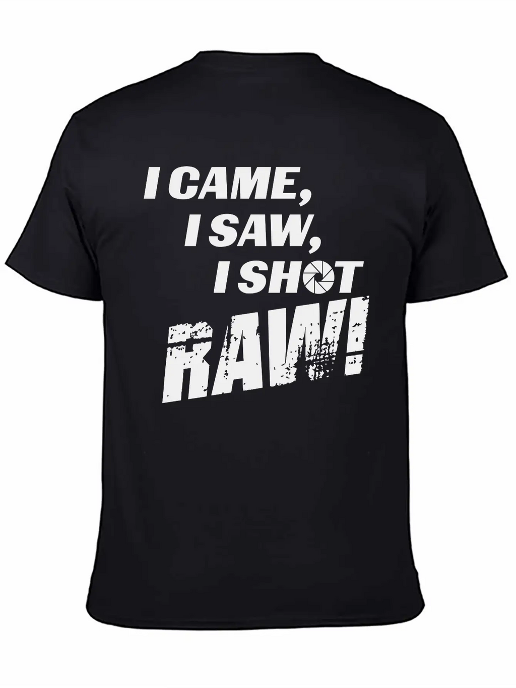 I Came, I Saw, I Shot Raw Essential Cotton Tee For Daily Outfits – Unisex Style