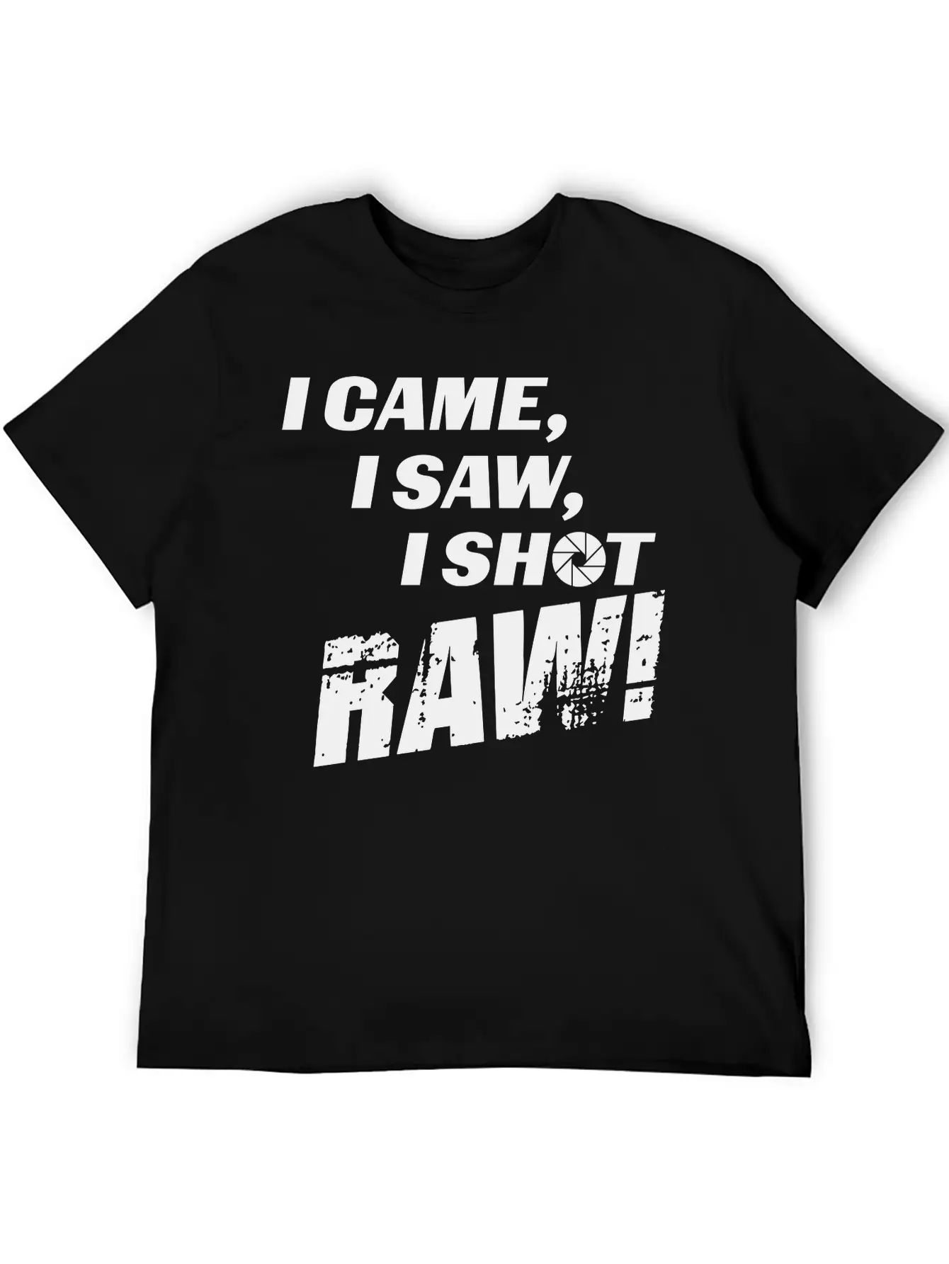 I Came, I Saw, I Shot Raw Essential Cotton Tee For Daily Outfits – Unisex Style