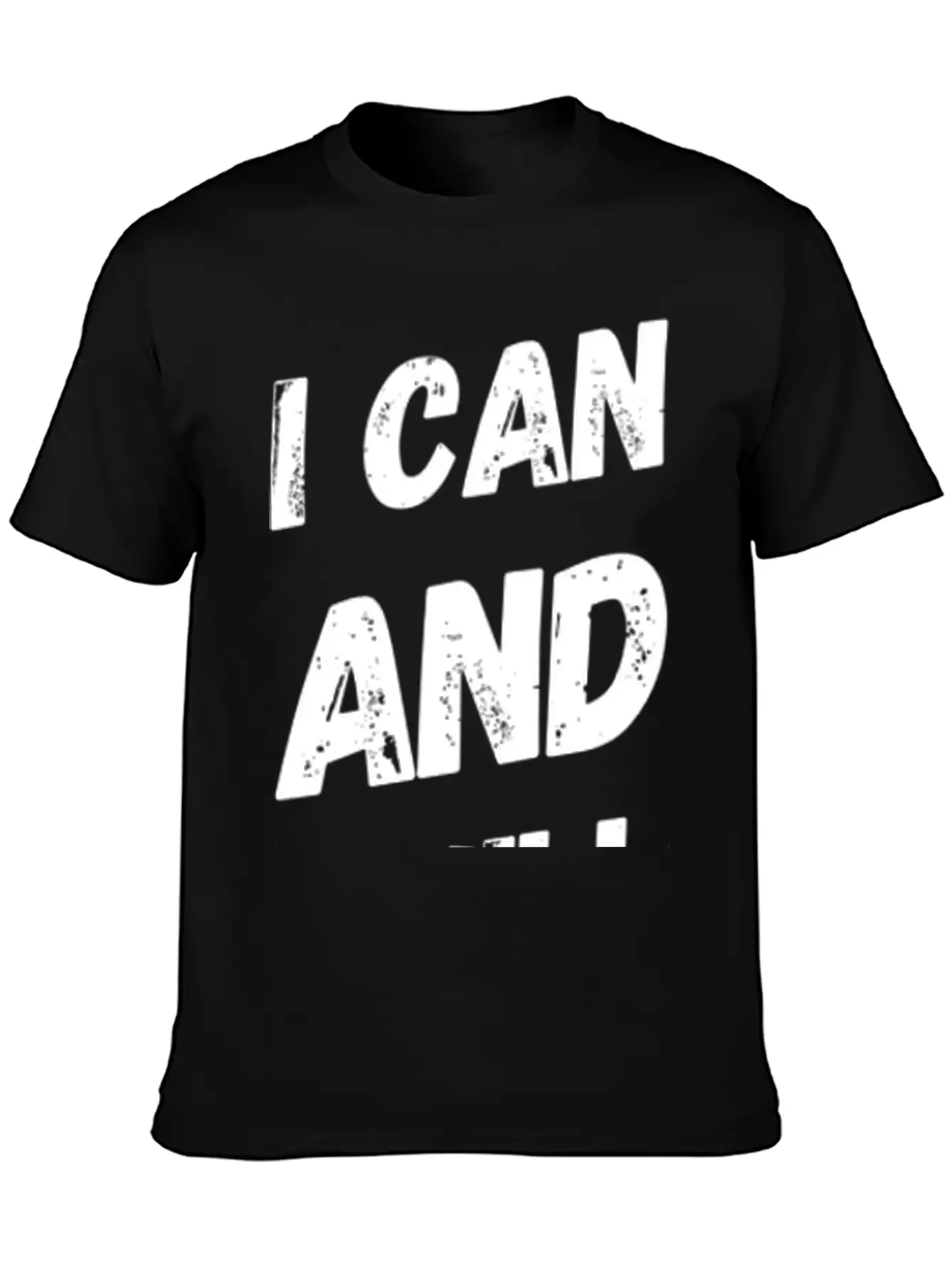 I Can And I Will Watch Me Motivation Quote Classic Cotton Tee – Unisex Comfort For Any Season