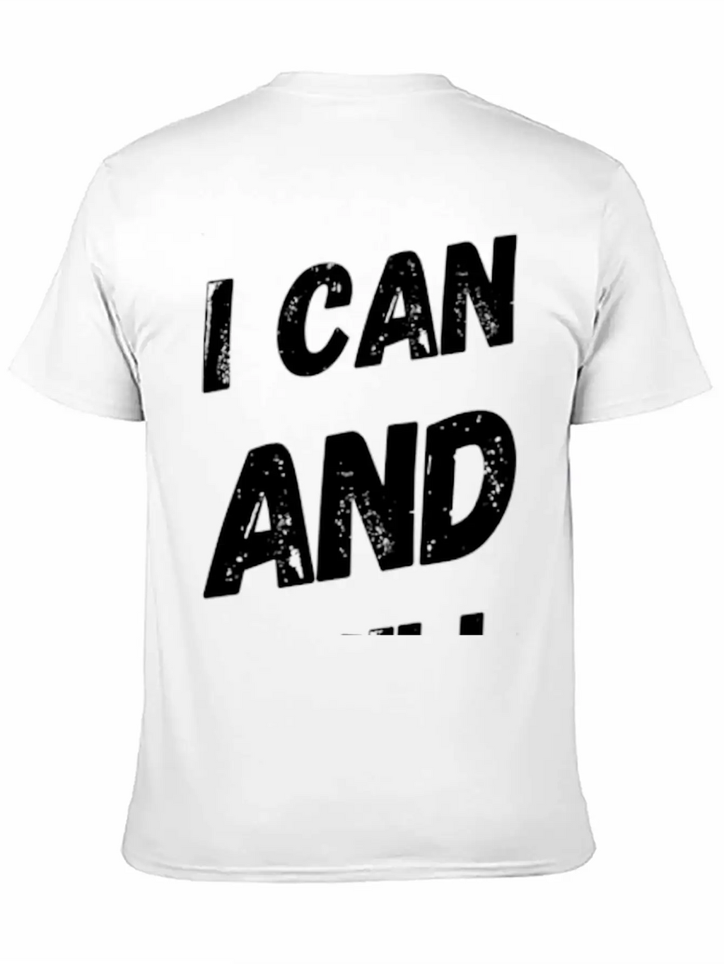 I Can And I Will Watch Me Motivation Quote Classic Cotton Tee – Unisex Comfort For Any Season