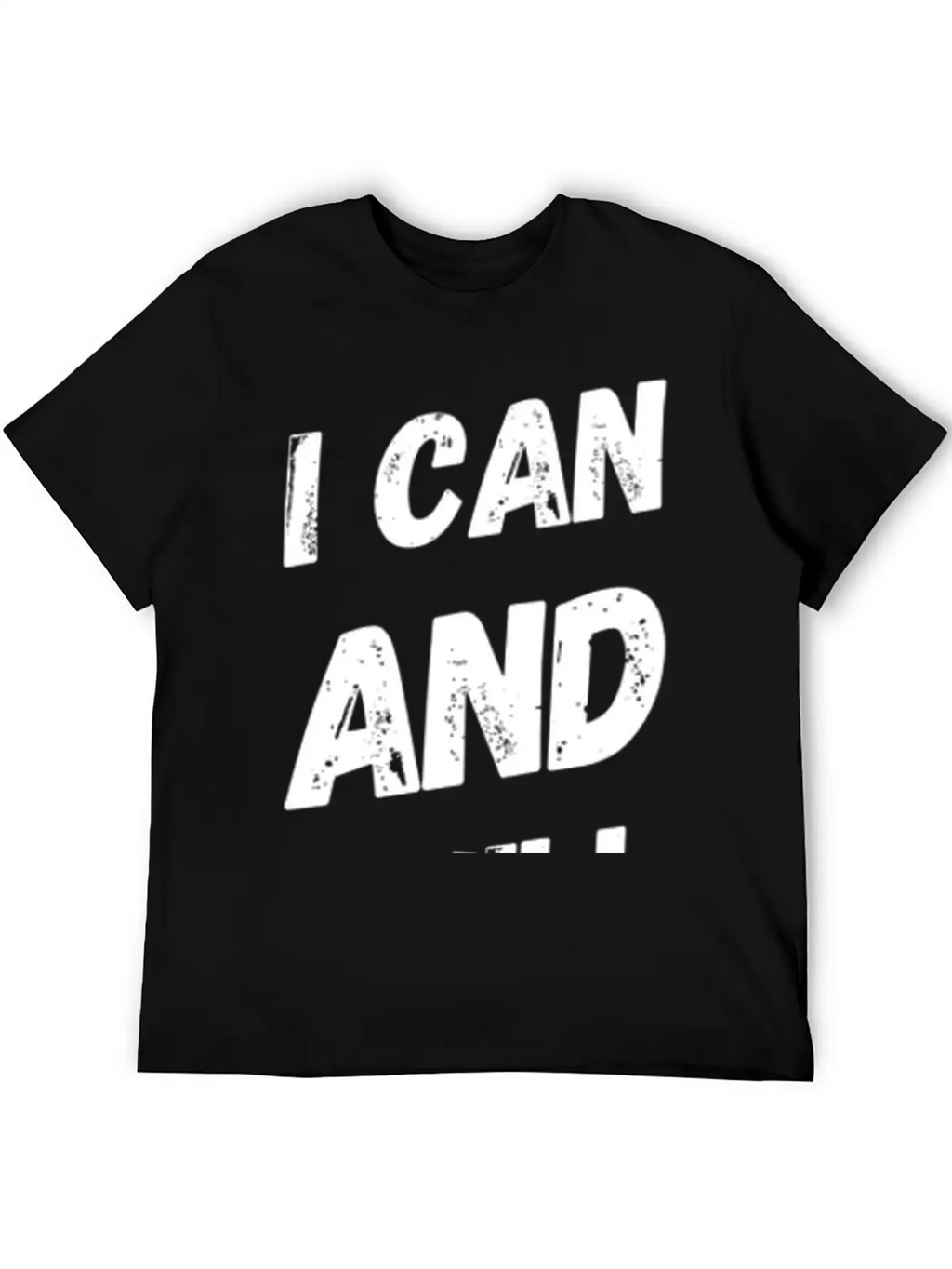 I Can And I Will Watch Me Motivation Quote Classic Cotton Tee – Unisex Comfort For Any Season
