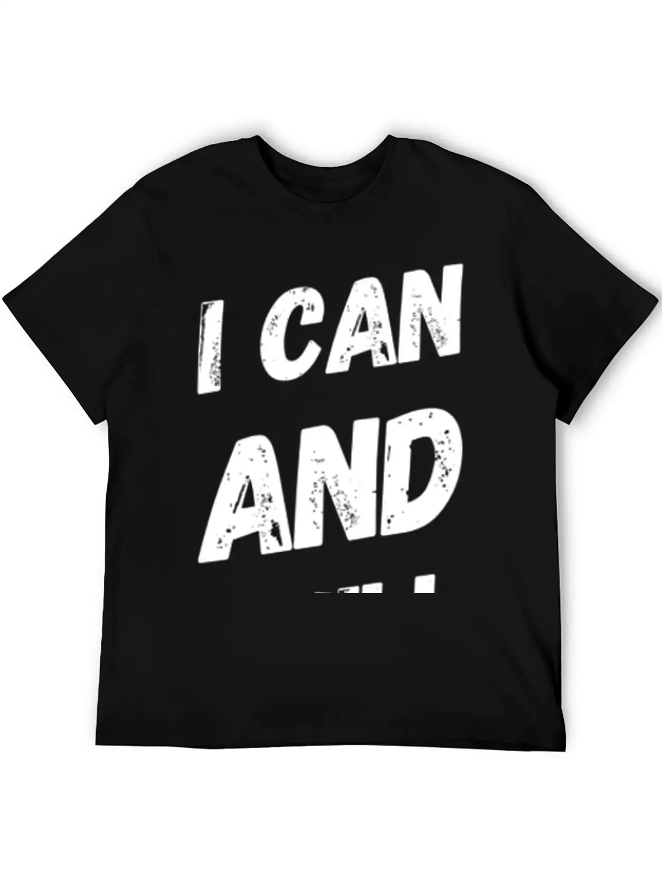 I Can And I Will Watch Me Motivation Quote Classic Cotton Tee – Unisex Comfort For Any Season