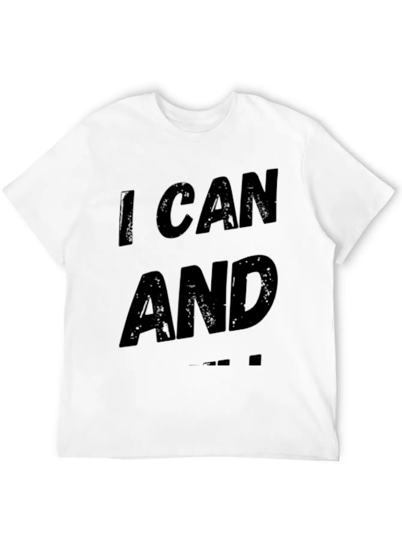I Can And I Will Watch Me Motivation Quote Classic Cotton Tee – Unisex Comfort For Any Season