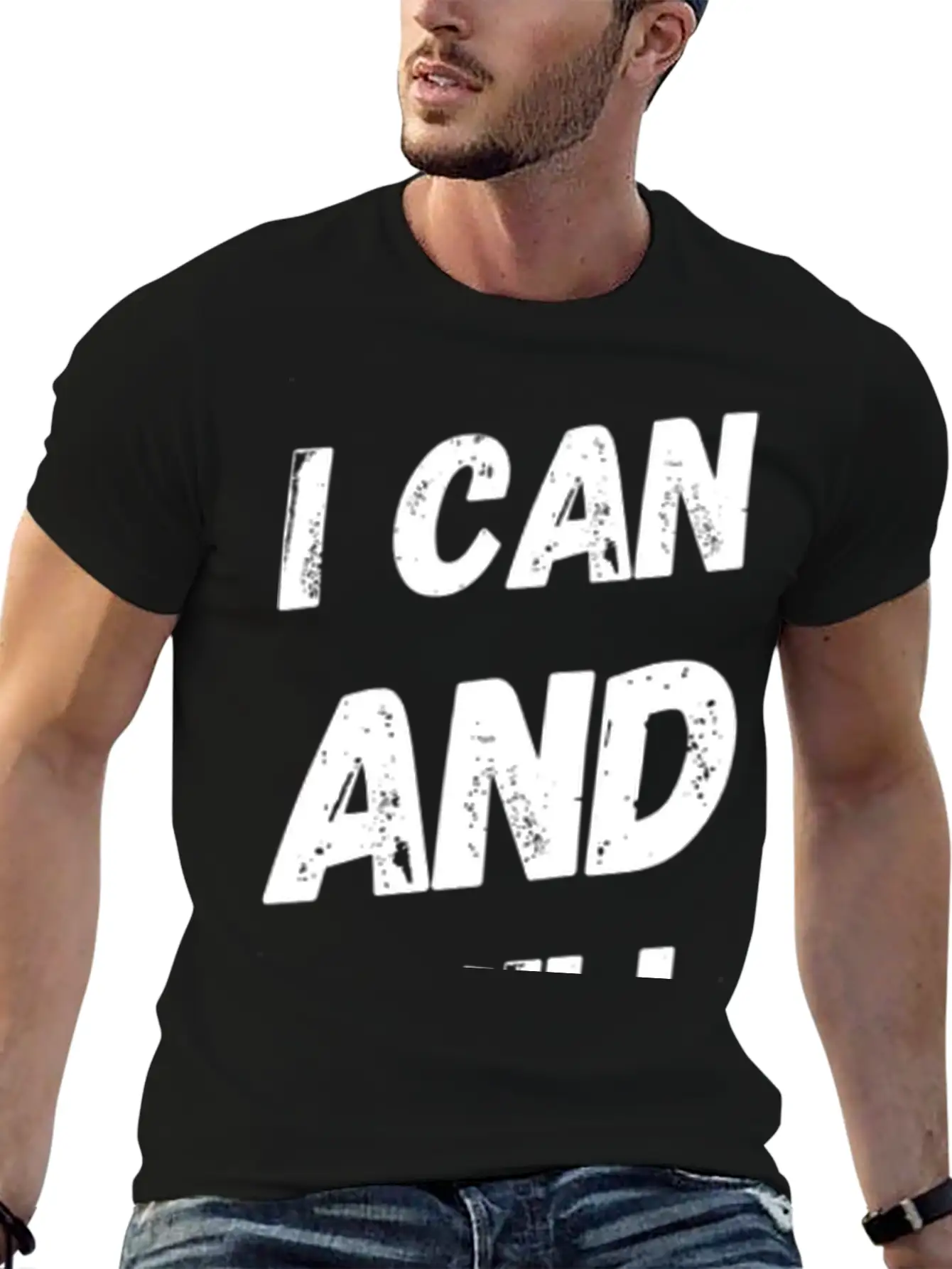 I Can And I Will Watch Me Motivation Quote Classic Cotton Tee – Unisex Comfort For Any Season