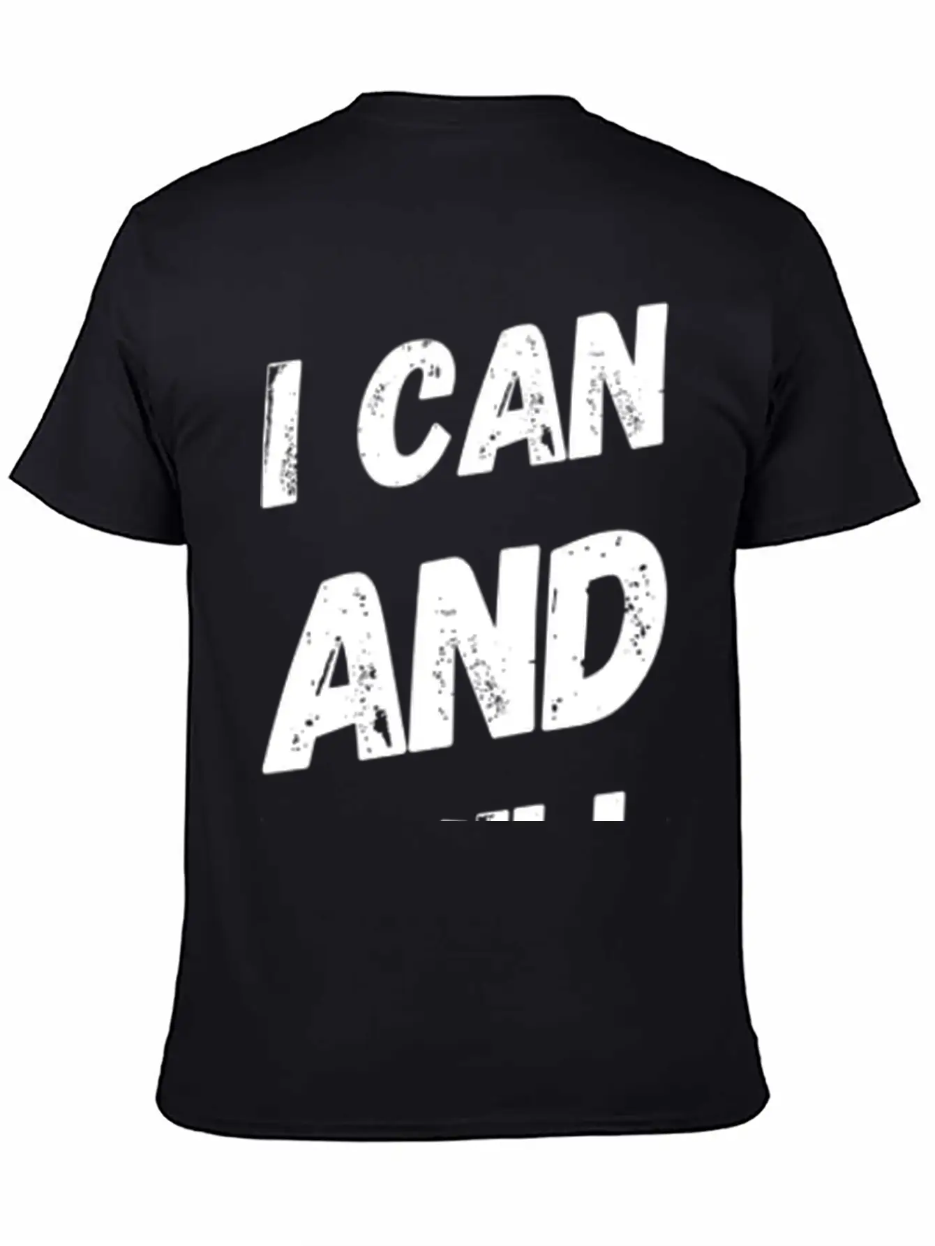 I Can And I Will Watch Me Motivation Quote Classic Cotton Tee – Unisex Comfort For Any Season