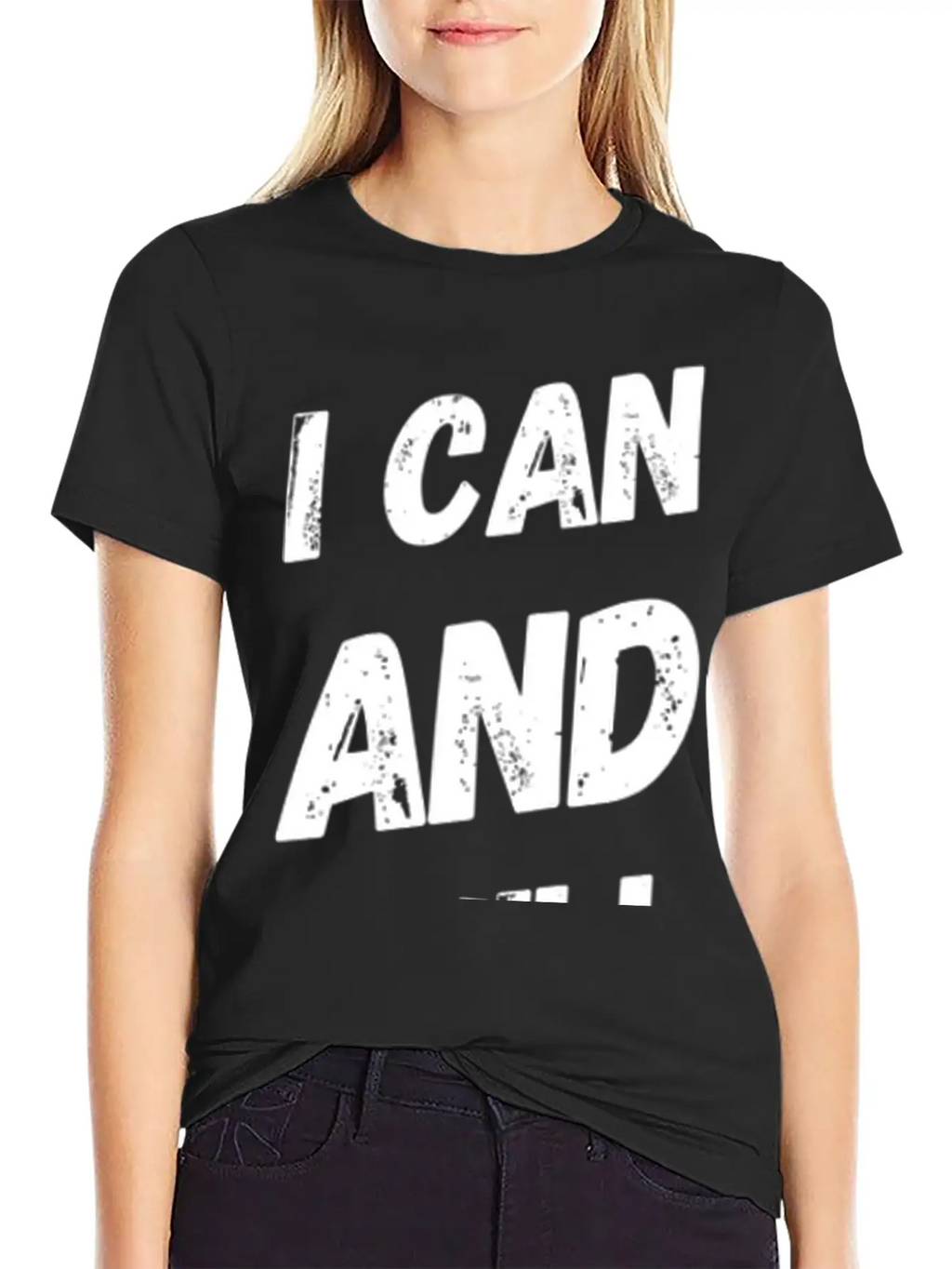I Can And I Will Watch Me Motivation Quote Classic Cotton Tee – Unisex Comfort For Any Season