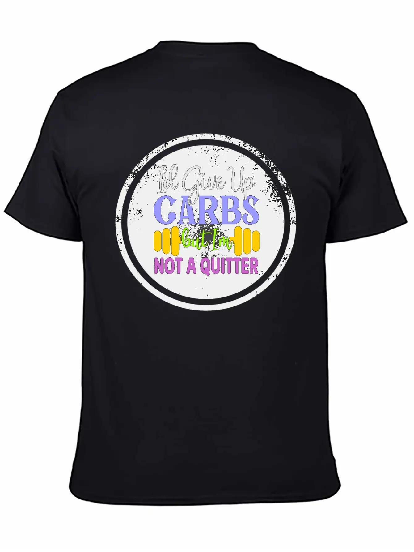 I D Give Up Carbs But I M Not A Quitter Stylish Everyday T-Shirt – Unisex Basic Cotton Tee