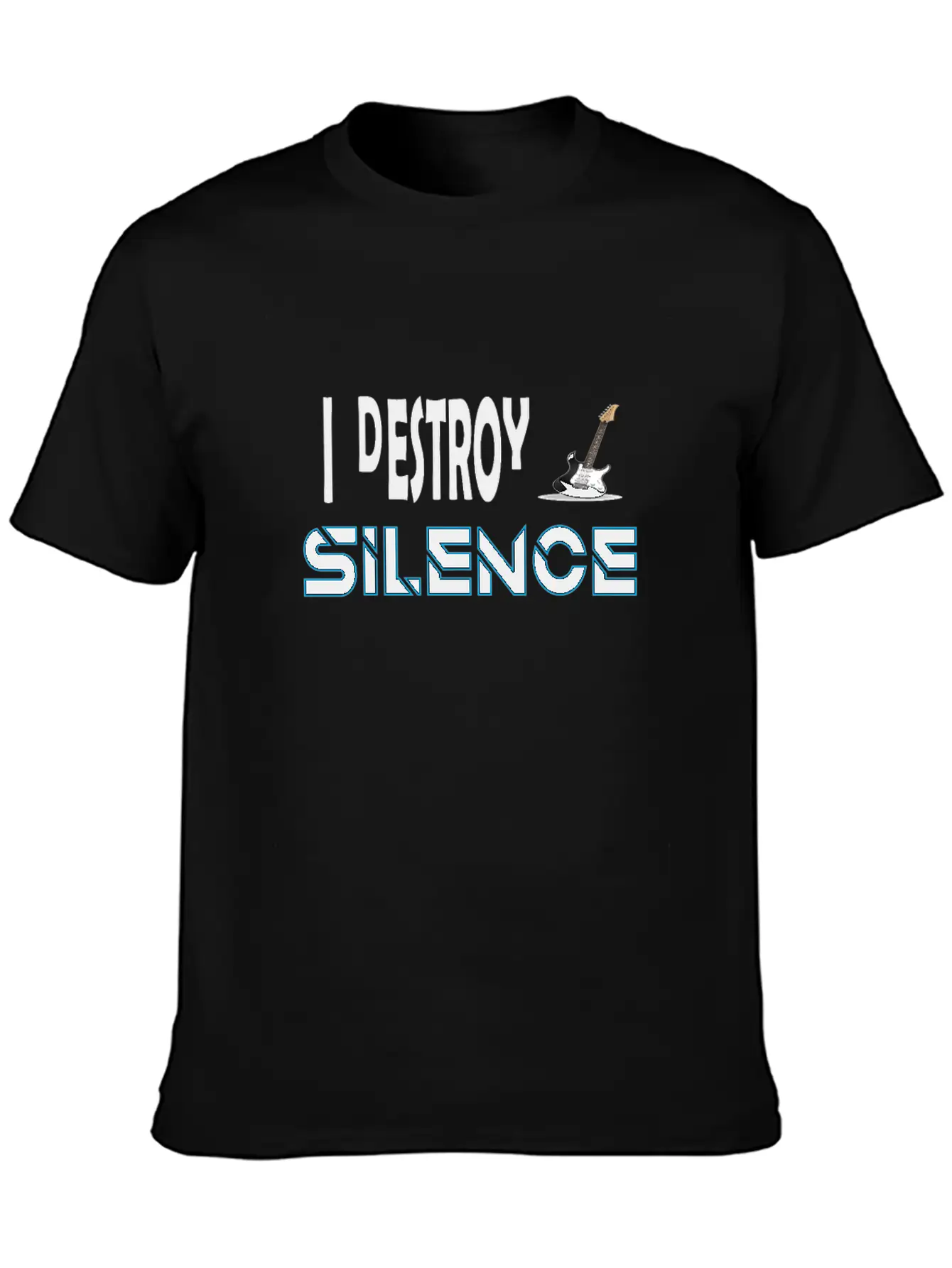 I DESTROY SILENCE Relaxed Everyday Tee – Lightweight And Durable Cotton