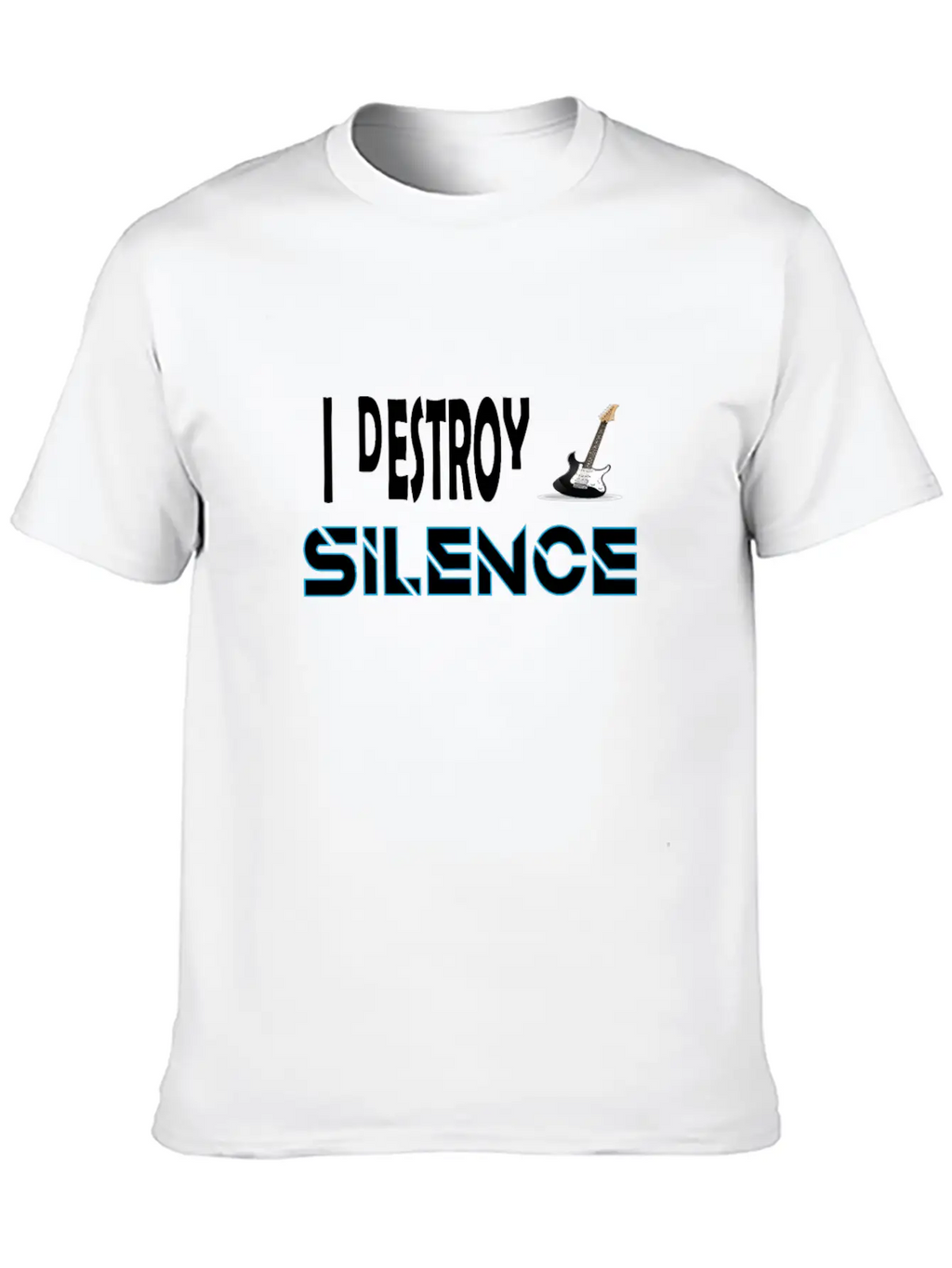 I DESTROY SILENCE Relaxed Everyday Tee – Lightweight And Durable Cotton