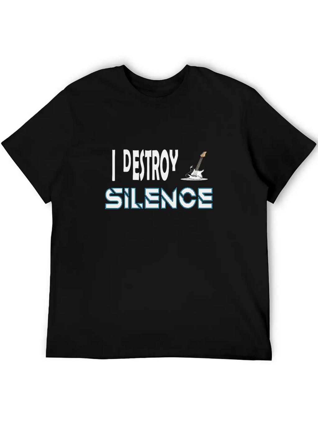 I DESTROY SILENCE Relaxed Everyday Tee – Lightweight And Durable Cotton