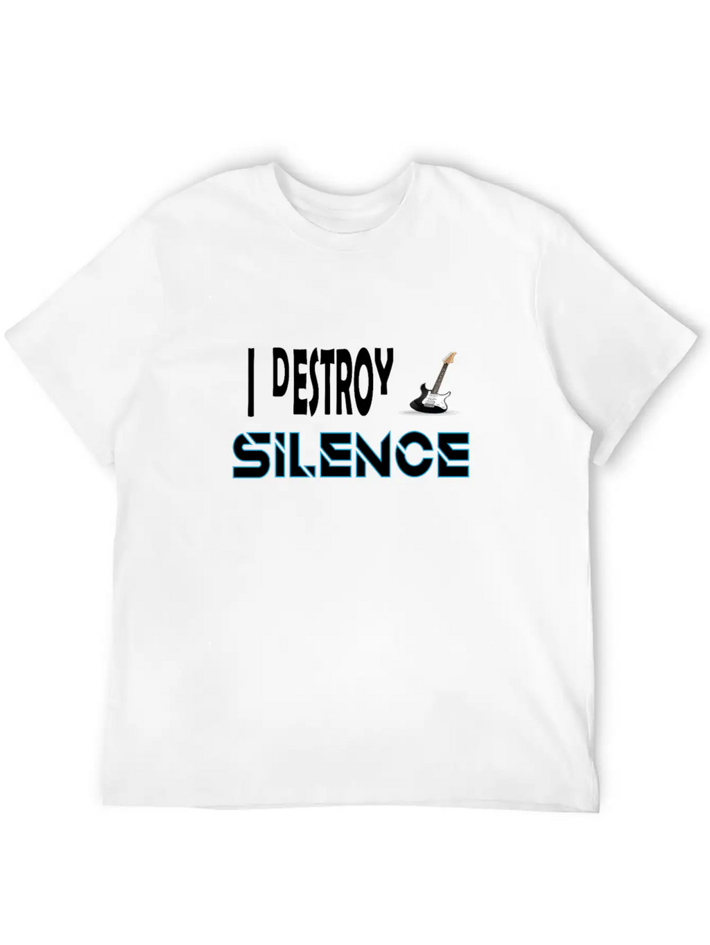 I DESTROY SILENCE Relaxed Everyday Tee – Lightweight And Durable Cotton