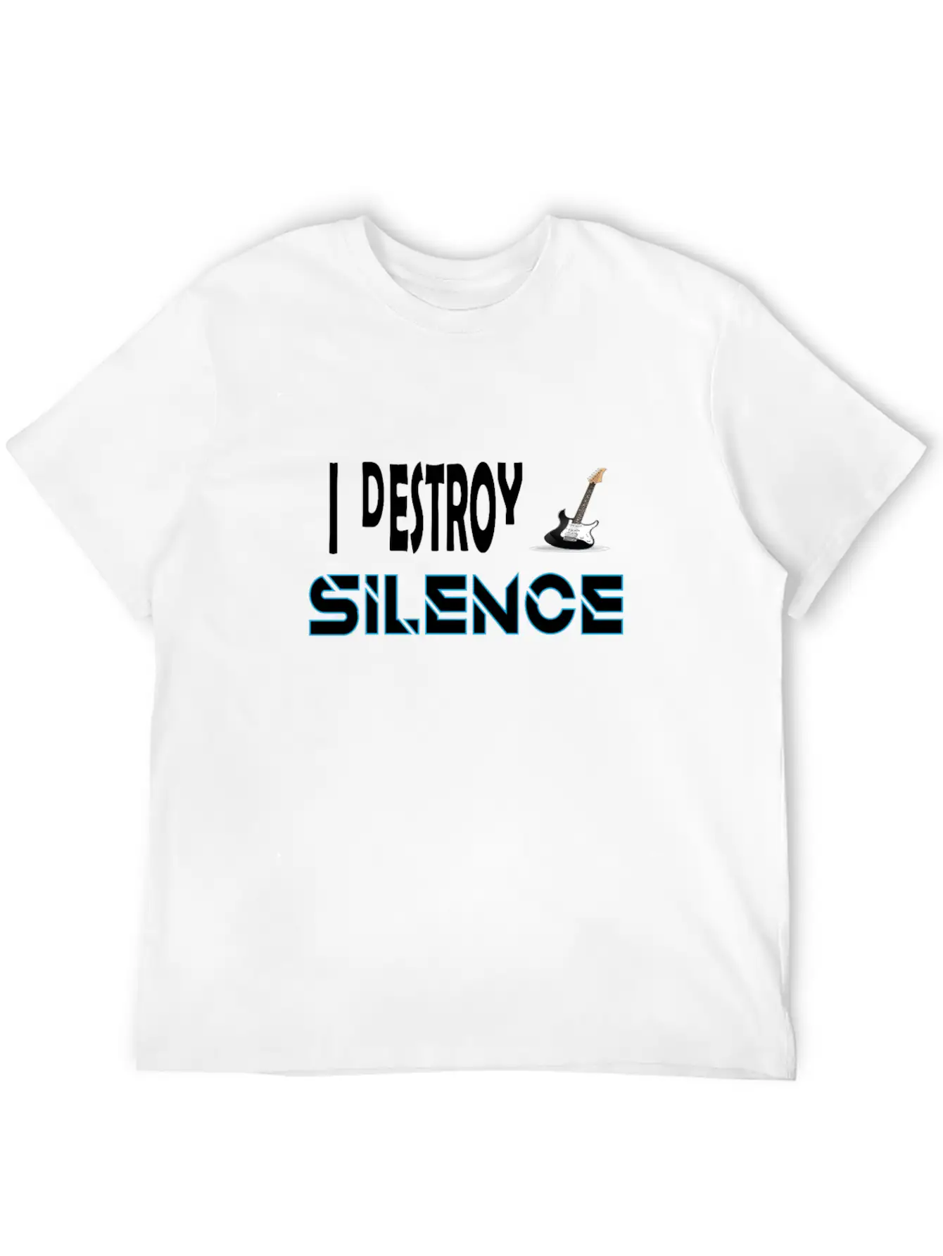 I DESTROY SILENCE Relaxed Everyday Tee – Lightweight And Durable Cotton