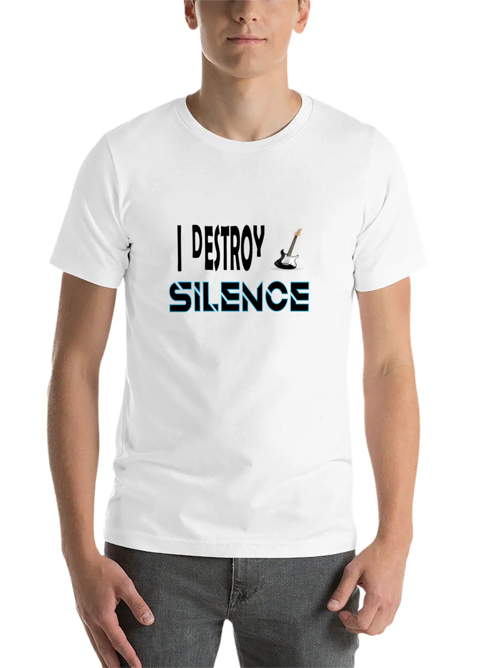 I DESTROY SILENCE Relaxed Everyday Tee – Lightweight And Durable Cotton
