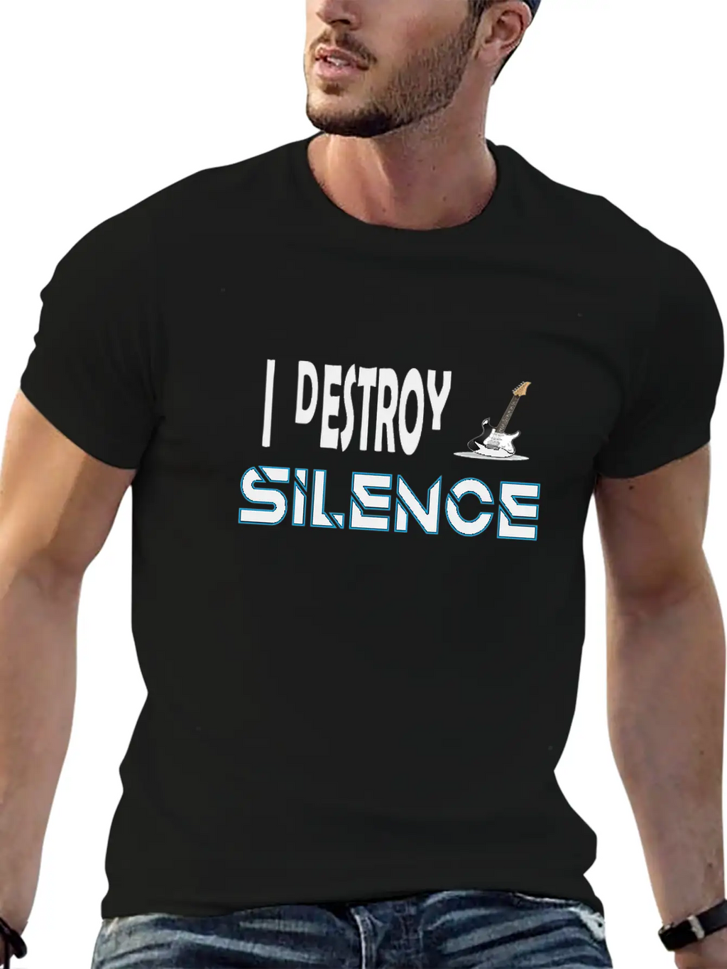 I DESTROY SILENCE Relaxed Everyday Tee – Lightweight And Durable Cotton