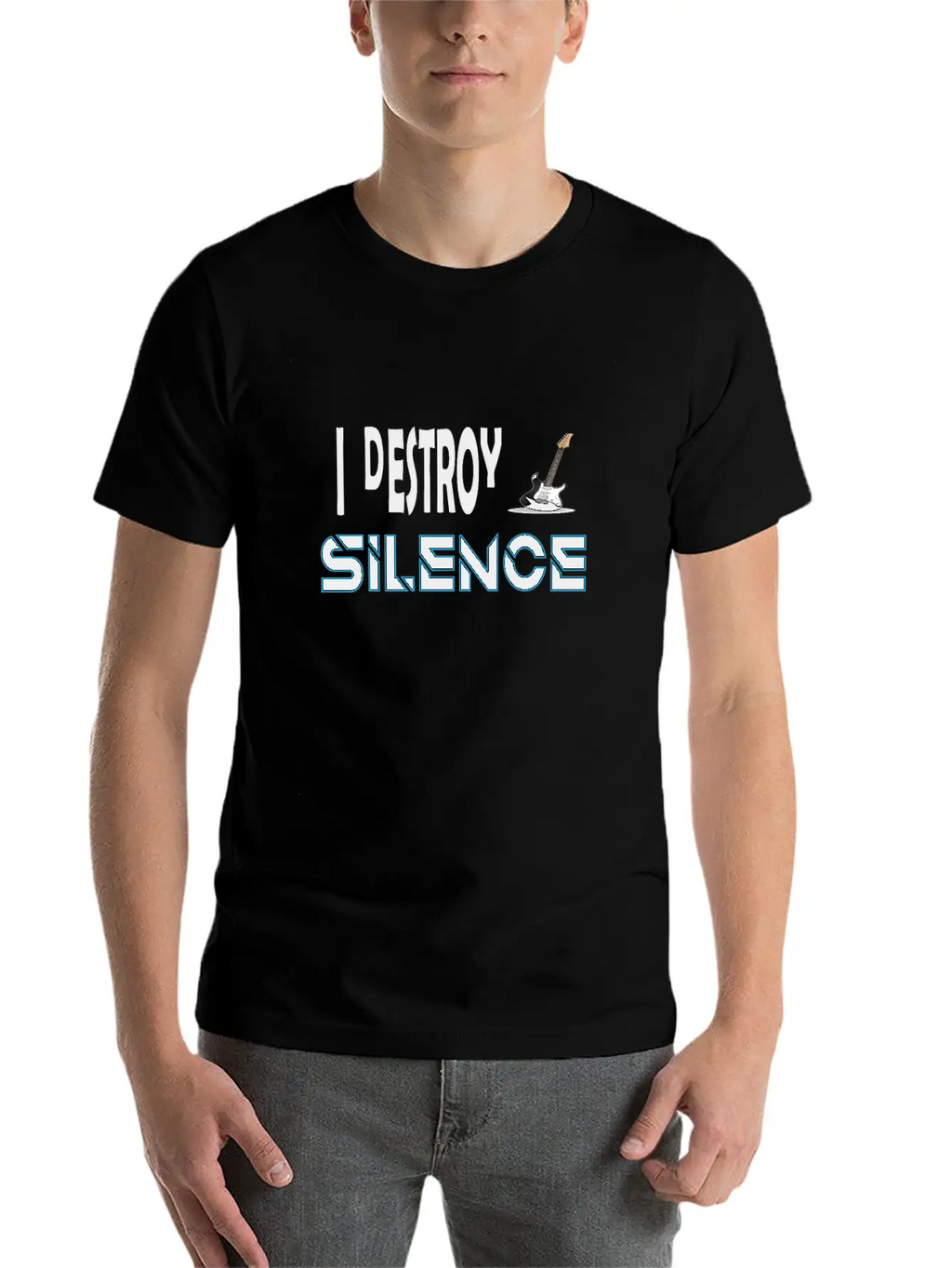 I DESTROY SILENCE Relaxed Everyday Tee – Lightweight And Durable Cotton