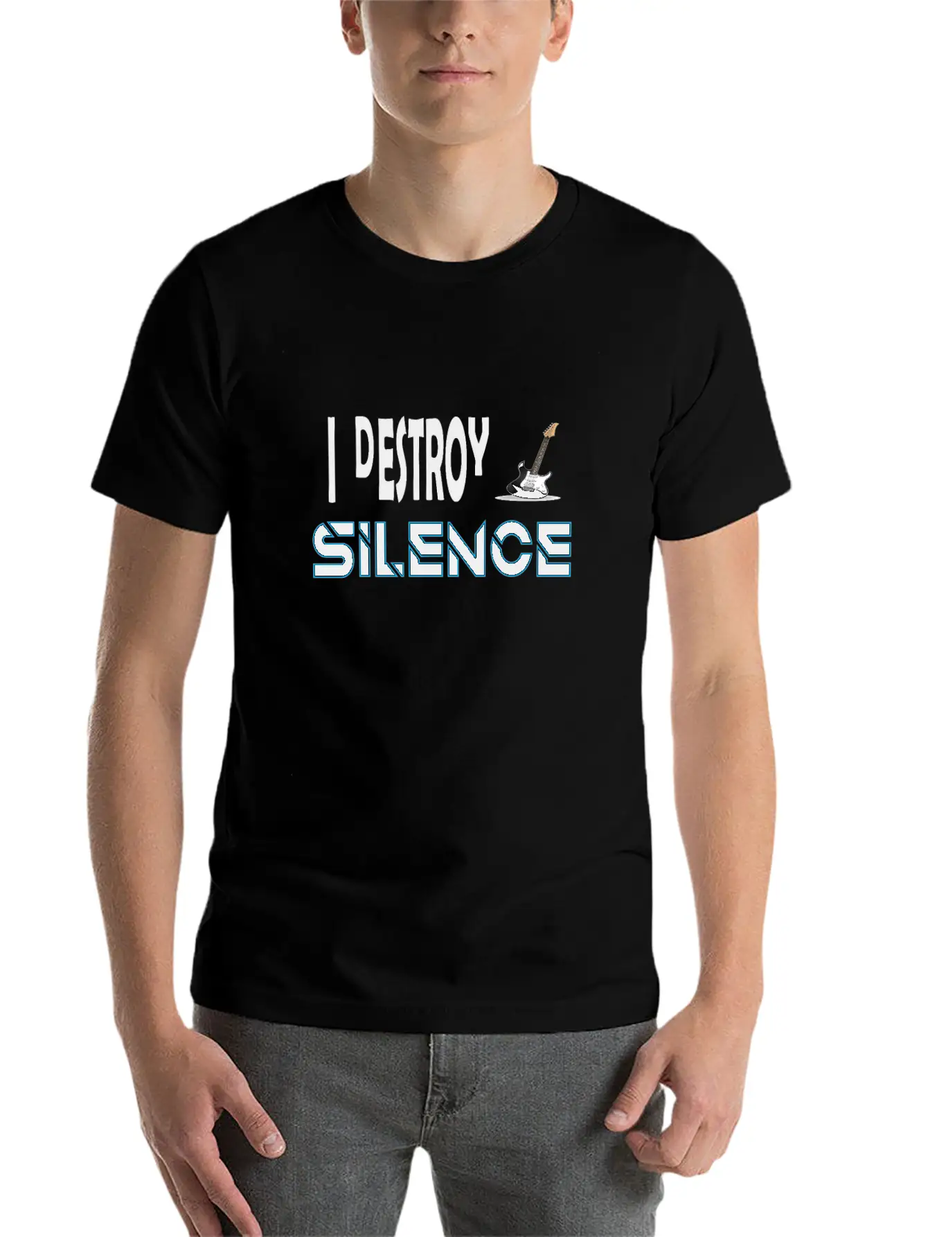 I DESTROY SILENCE Relaxed Everyday Tee – Lightweight And Durable Cotton