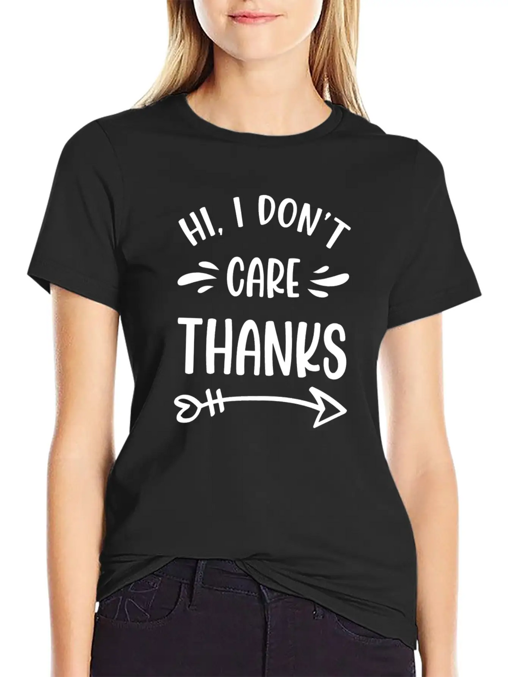 I Don't Care Indifferent Special Attitude Essential Cotton Tee For Daily Outfits – Unisex Style