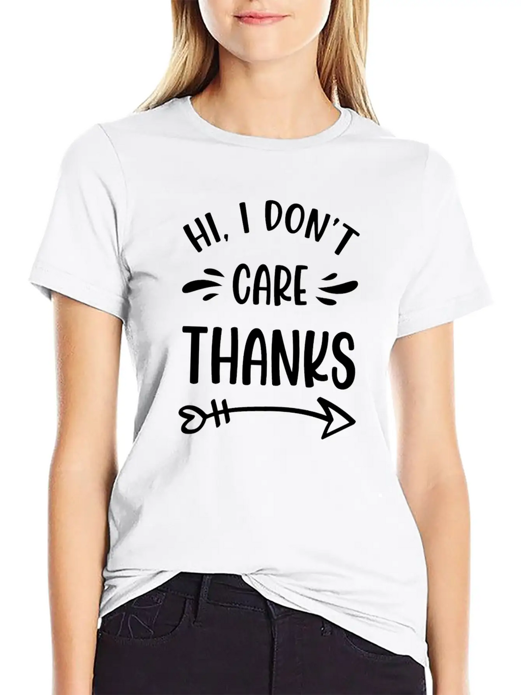 I Don't Care Indifferent Special Attitude Essential Cotton Tee For Daily Outfits – Unisex Style