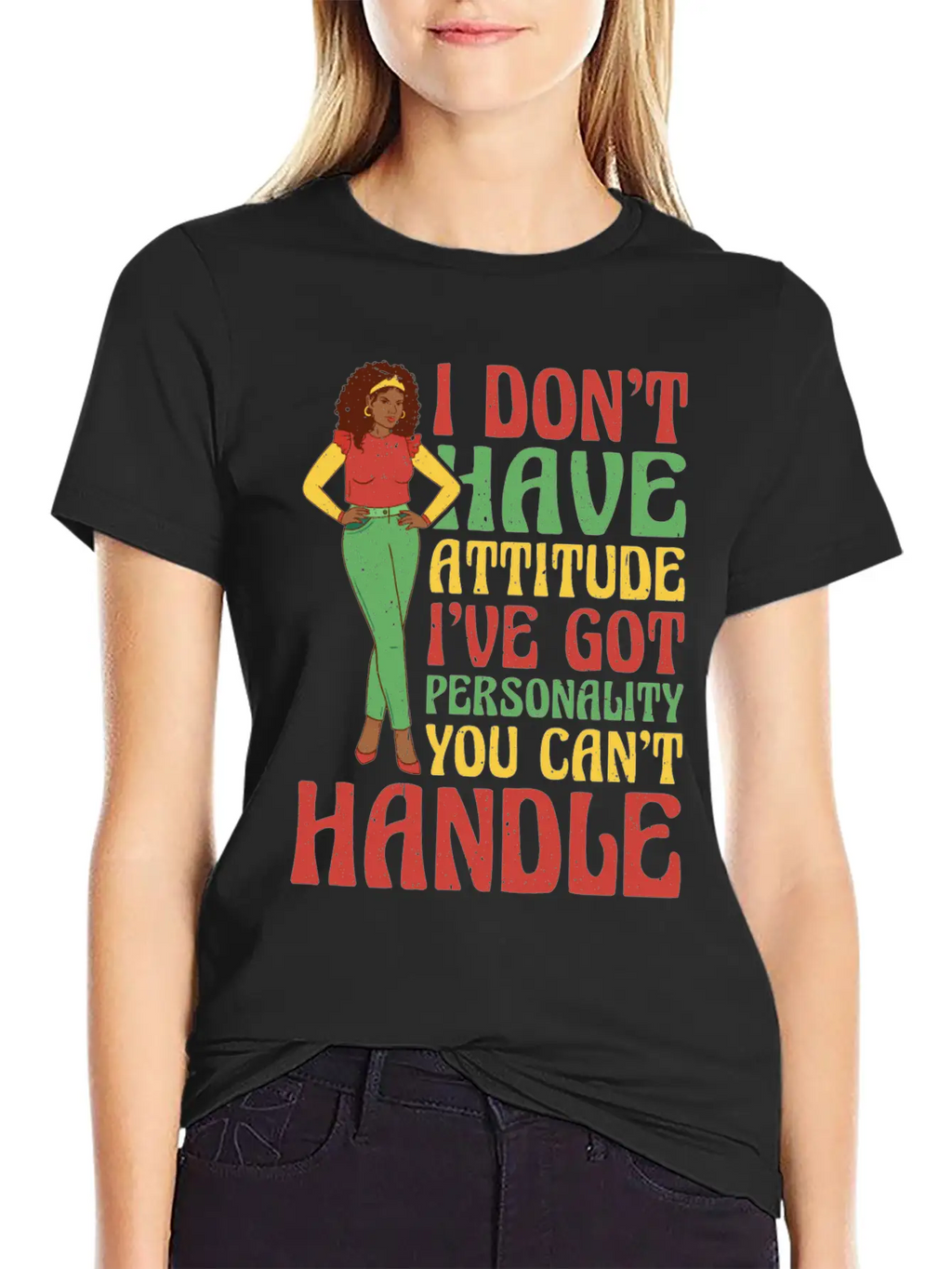 I Don't Have Attitude 13 Classic Cotton Tee – Unisex Comfort For Any Season
