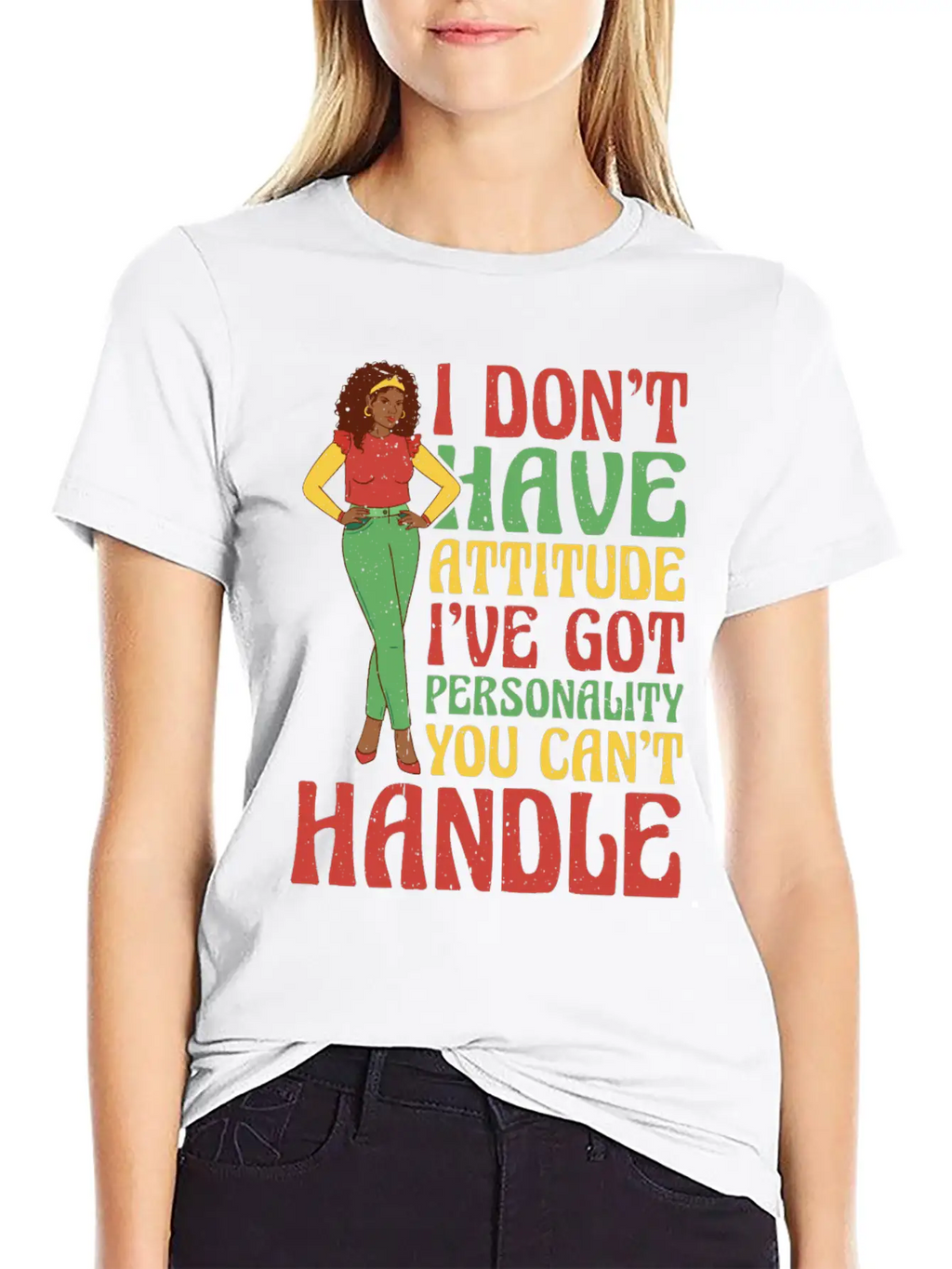 I Don't Have Attitude 13 Classic Cotton Tee – Unisex Comfort For Any Season