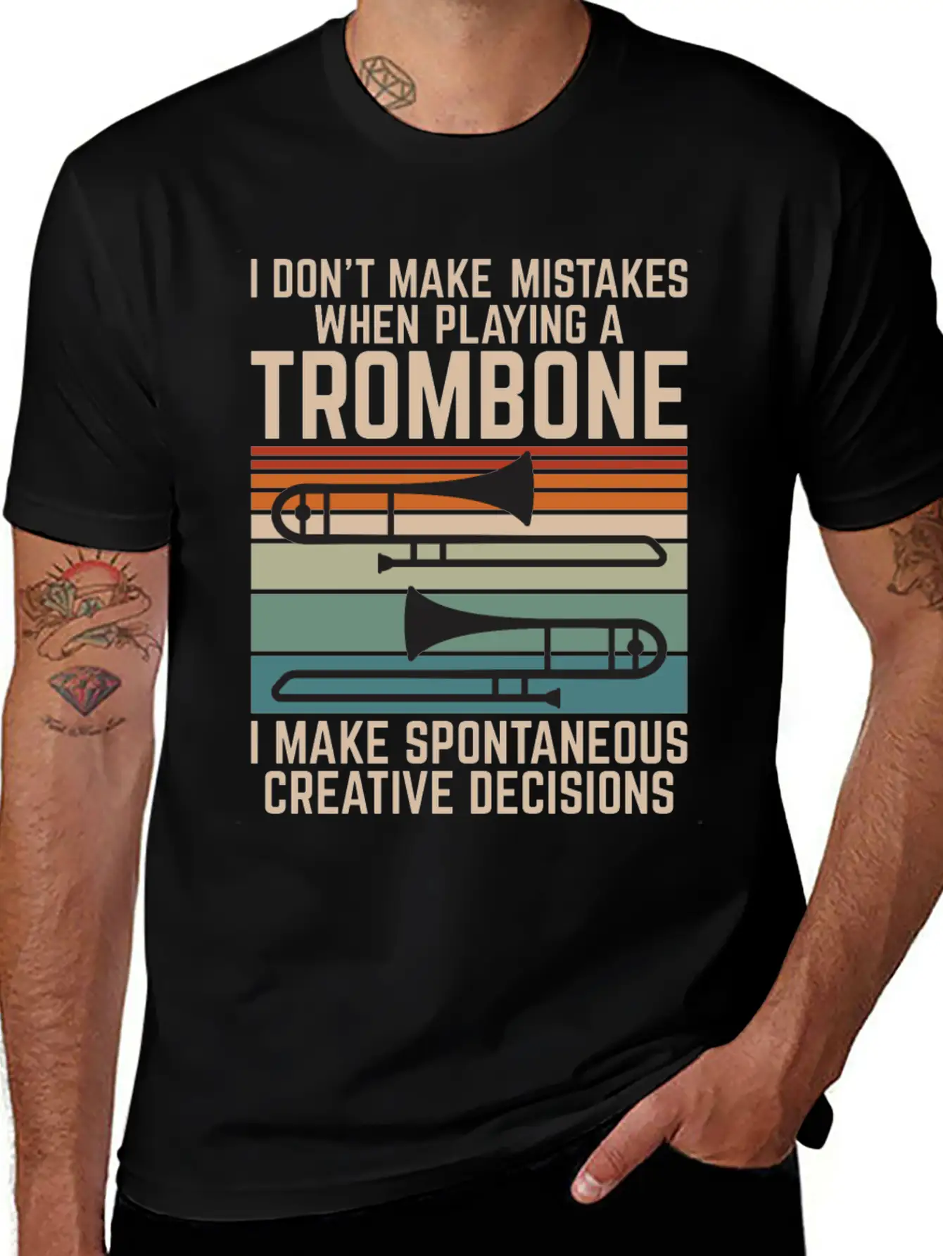 I Dont Make Mistakes When Playing A Trombone I Essential Cotton Tee For Daily Outfits – Unisex Style
