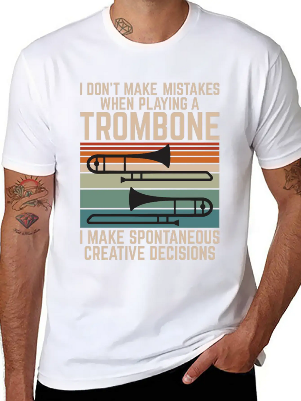 I Dont Make Mistakes When Playing A Trombone I Essential Cotton Tee For Daily Outfits – Unisex Style