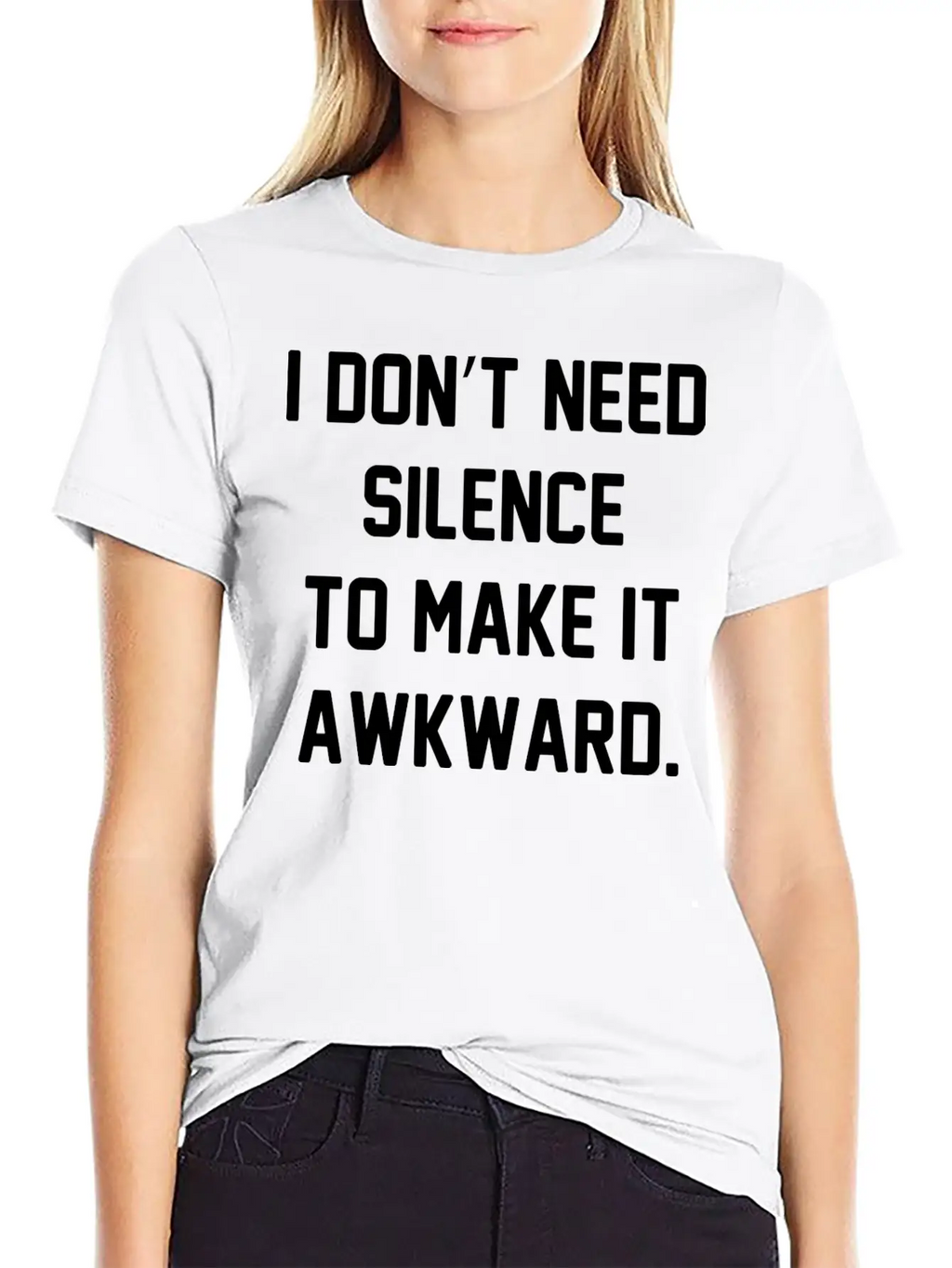 I Don't Need Silence Classic Cotton Tee – Unisex Comfort For Any Season
