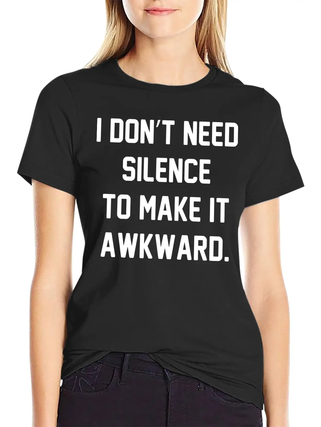 I Don't Need Silence Classic Cotton Tee – Unisex Comfort For Any Season