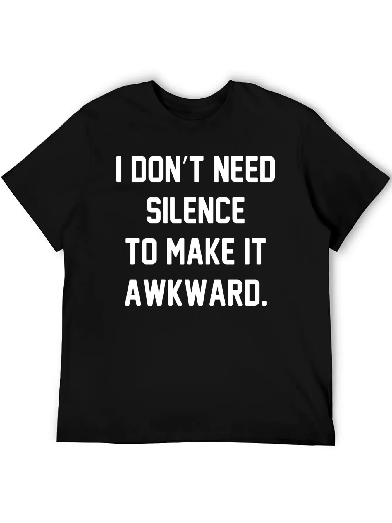 I Don't Need Silence Classic Cotton Tee – Unisex Comfort For Any Season