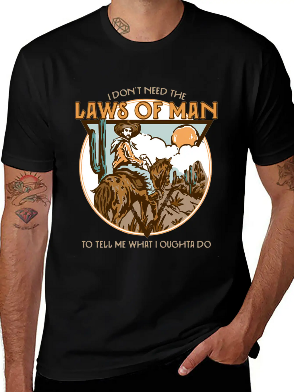 I Don'T Need The Laws Of To Tell Me W I Ought To Unisex Casual T-Shirt – Clean Design For Daily Comfort