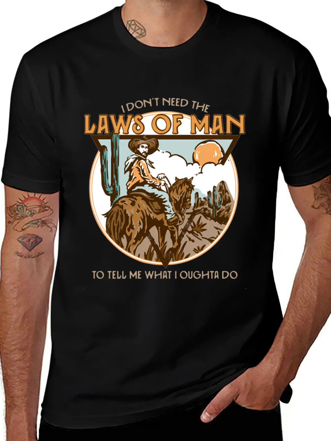 I Don'T Need The Laws Of To Tell Me W I Ought To Unisex Casual T-Shirt – Clean Design For Daily Comfort