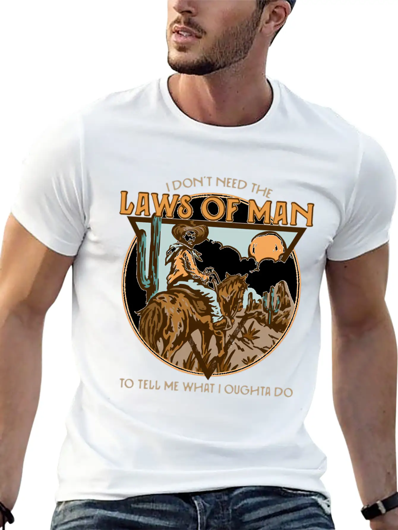 I Don'T Need The Laws Of To Tell Me W I Ought To Unisex Casual T-Shirt – Clean Design For Daily Comfort