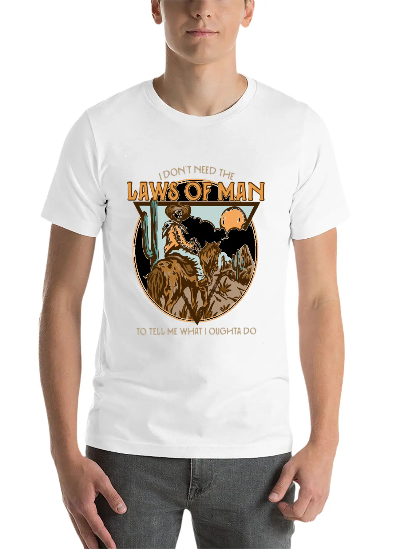 I Don'T Need The Laws Of To Tell Me W I Ought To Unisex Casual T-Shirt – Clean Design For Daily Comfort
