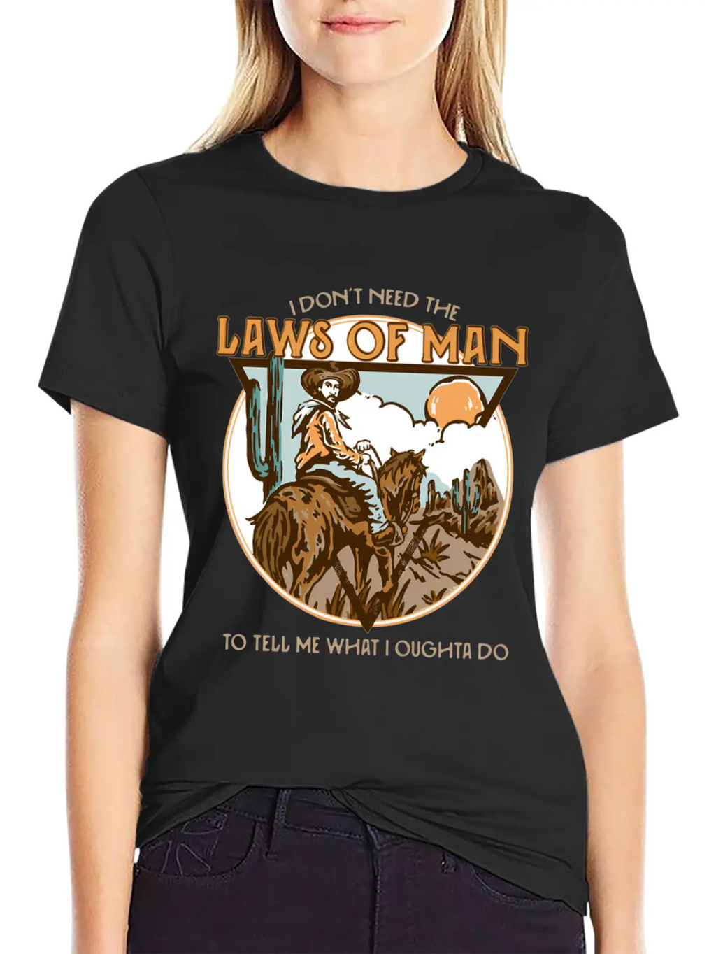 I Don'T Need The Laws Of To Tell Me W I Ought To Unisex Casual T-Shirt – Clean Design For Daily Comfort