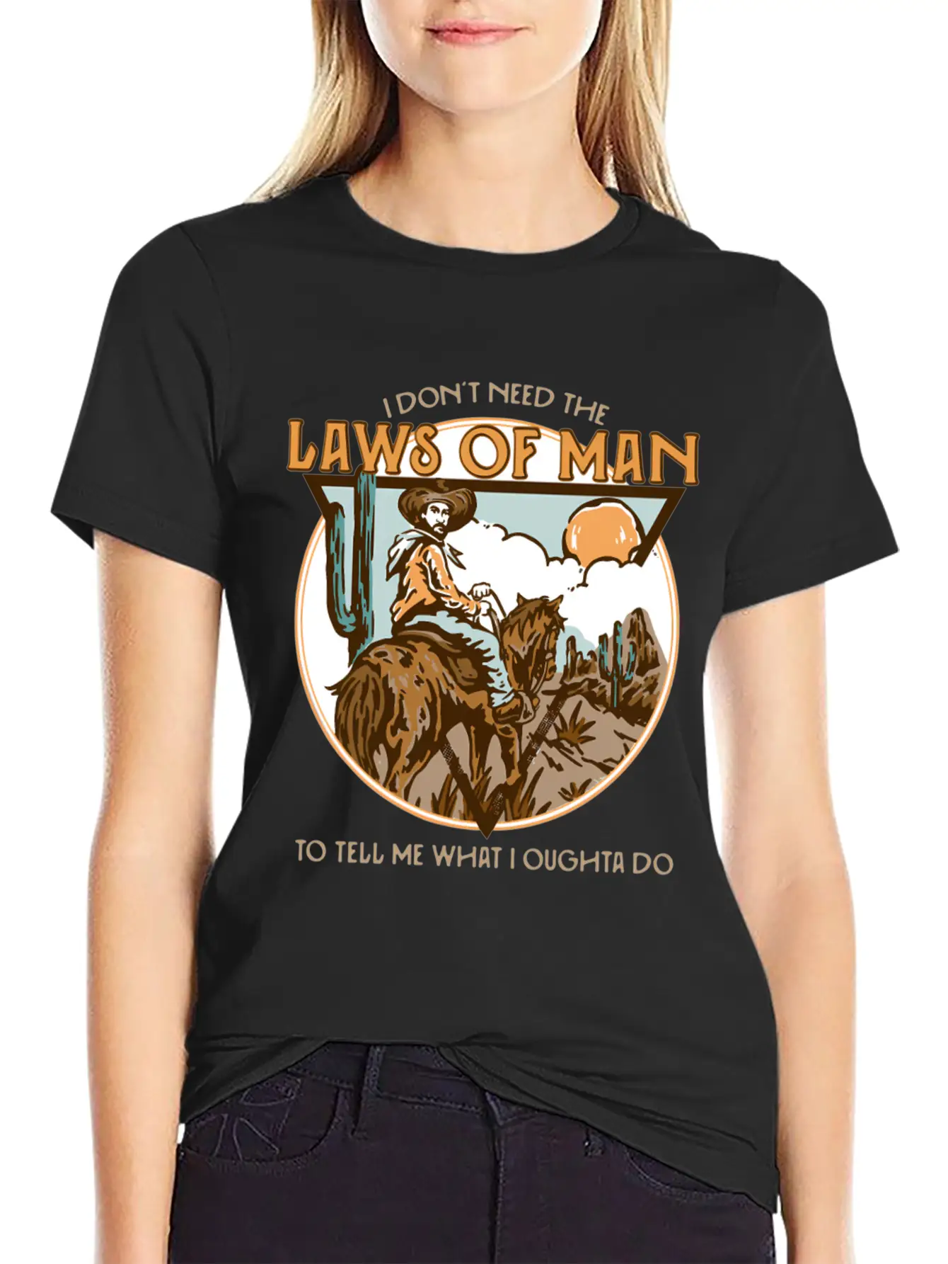 I Don'T Need The Laws Of To Tell Me W I Ought To Unisex Casual T-Shirt – Clean Design For Daily Comfort