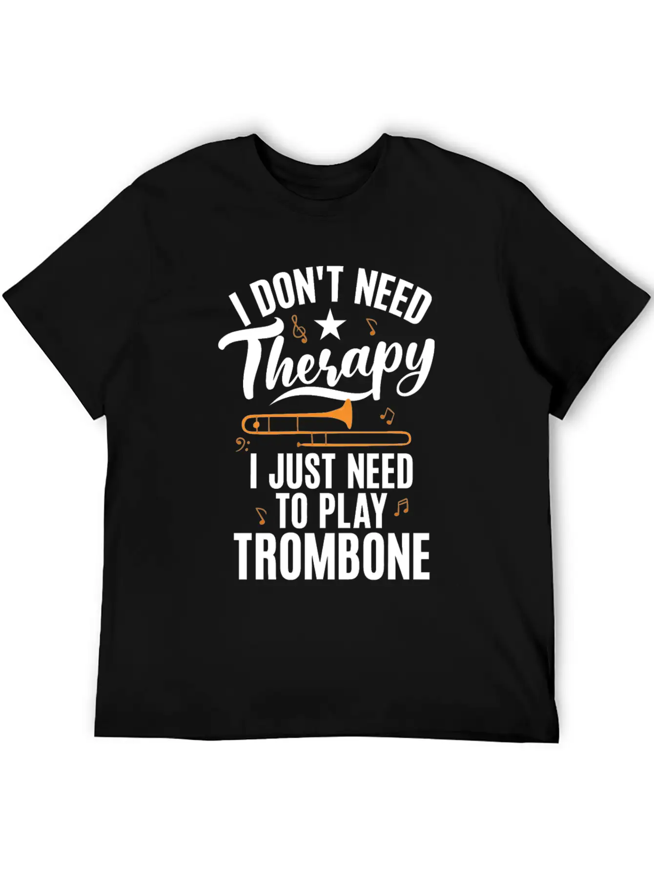 I Dont Need Therapy I Just Need To Play Trombone Timeless Short Sleeve Tee – Comfy And Minimalist Design