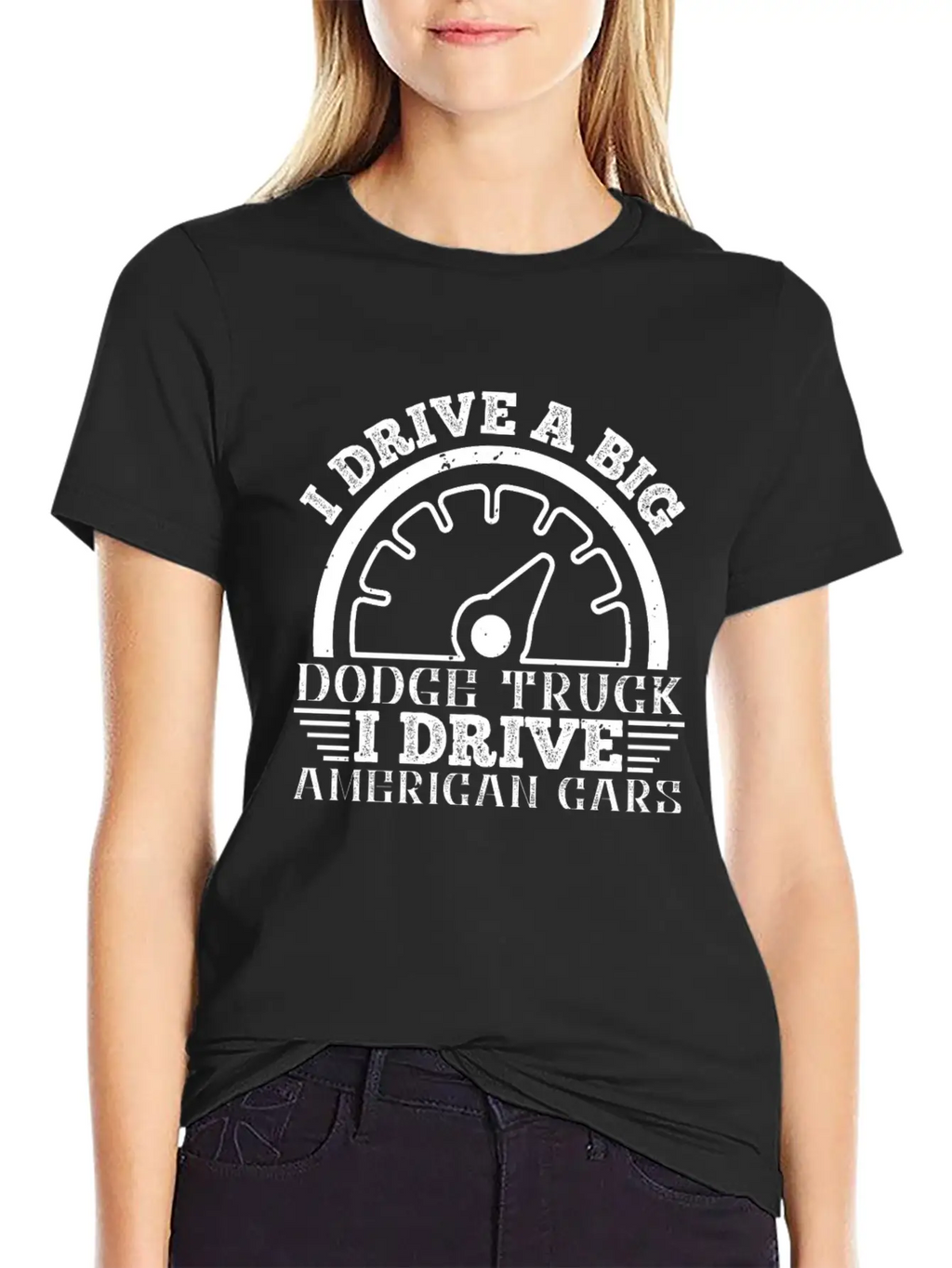 I Drive A Big Truck Basic Graphic T-Shirt – Daily Comfort In Soft Cotton