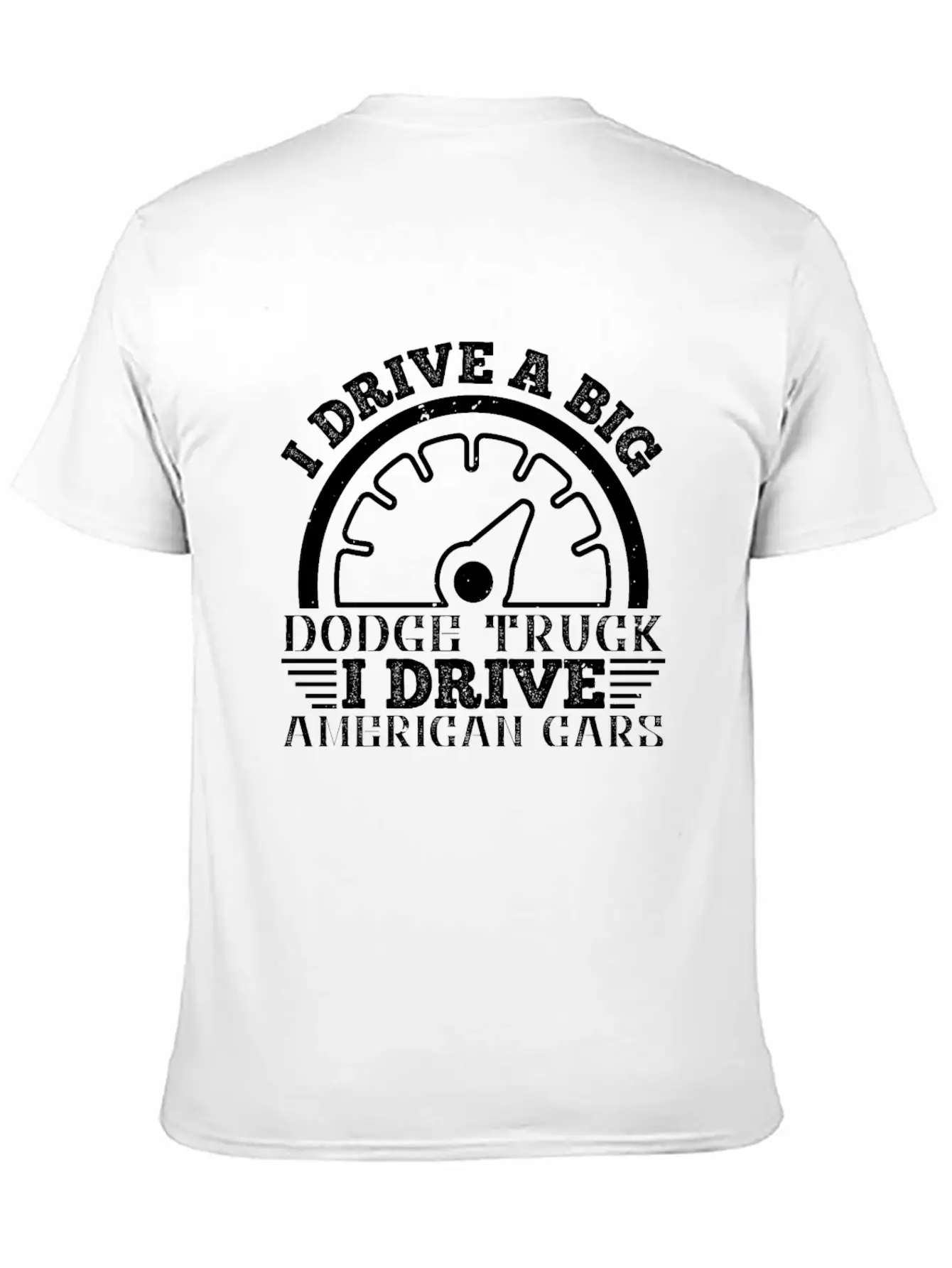 I Drive A Big Truck Basic Graphic T-Shirt – Daily Comfort In Soft Cotton