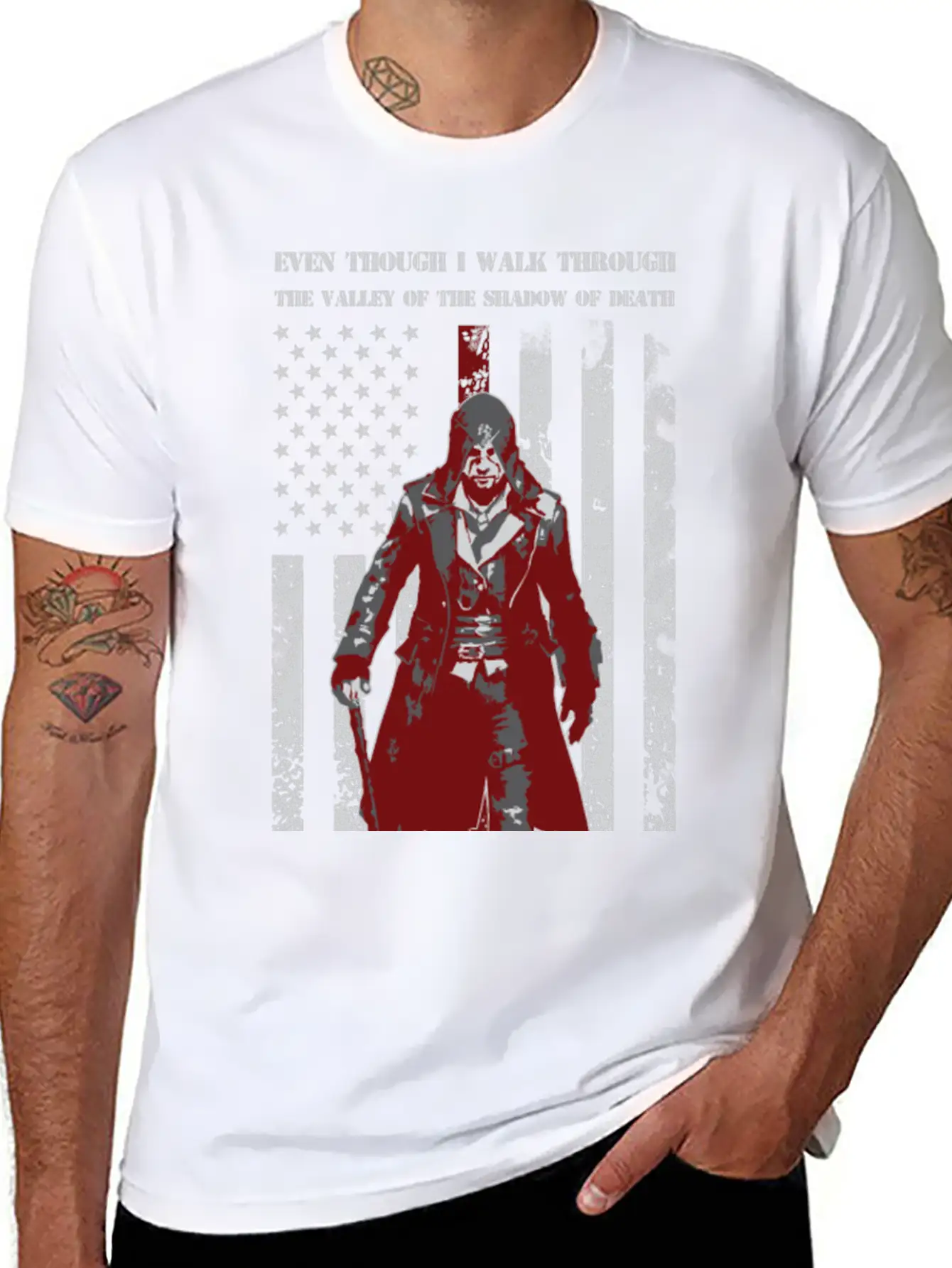 I Fear No Evil - Walk Through Valley Of The Deat Breathable Graphic T-Shirt – Perfect For Casual Days