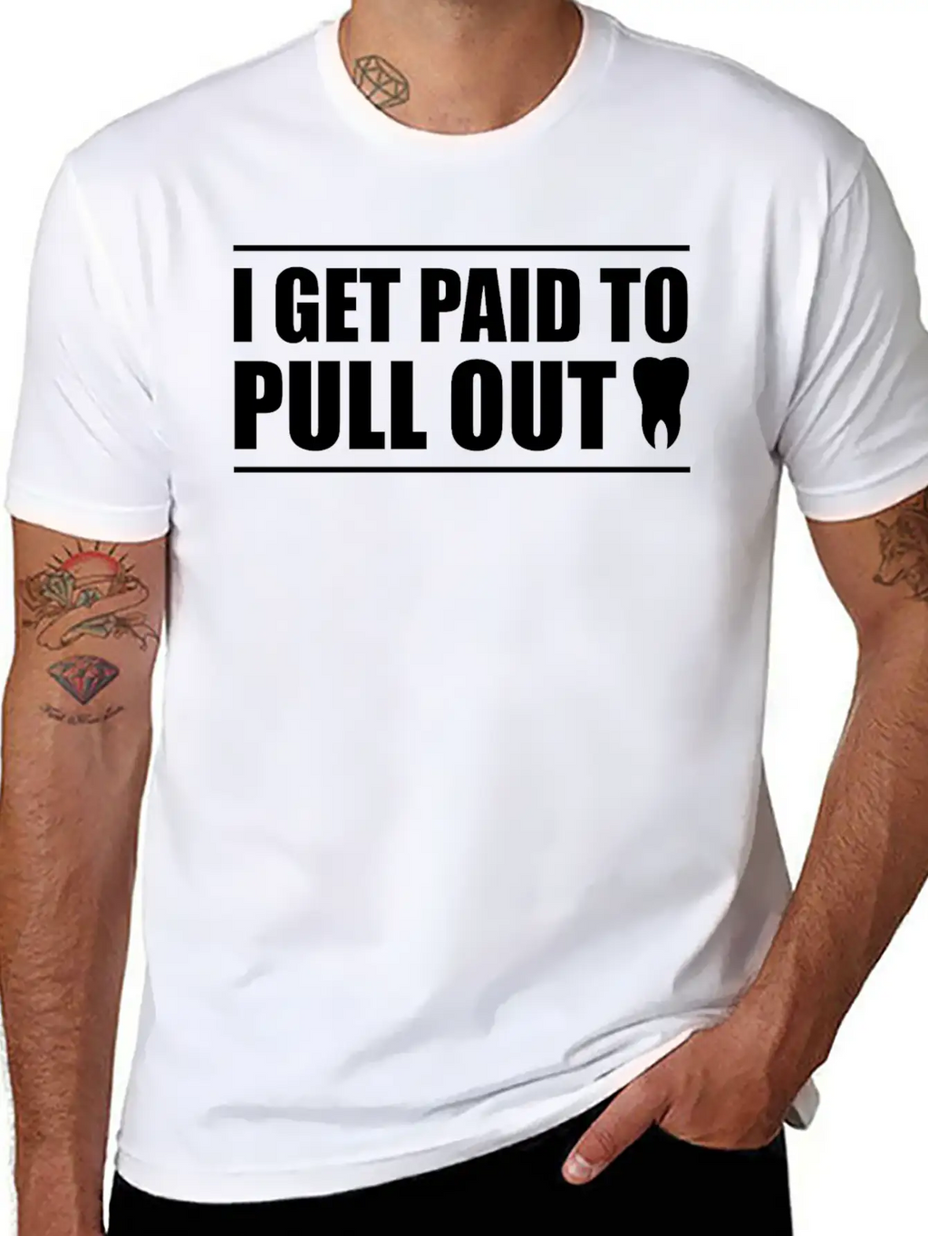I Get Paid To Pull Out 2 Classic Cotton Tee – Unisex Comfort For Any Season