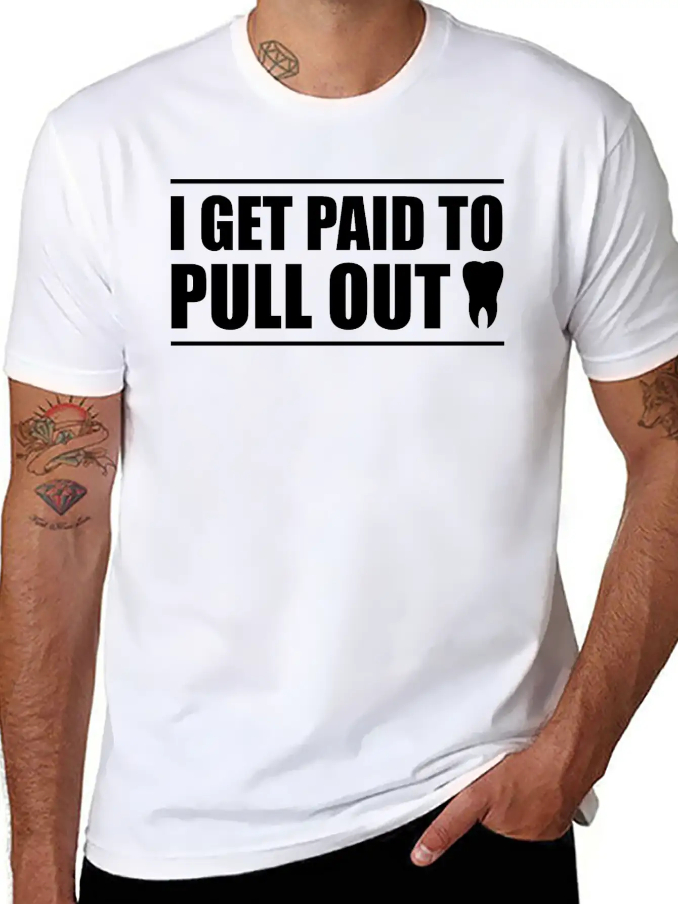 I Get Paid To Pull Out 2 Classic Cotton Tee – Unisex Comfort For Any Season