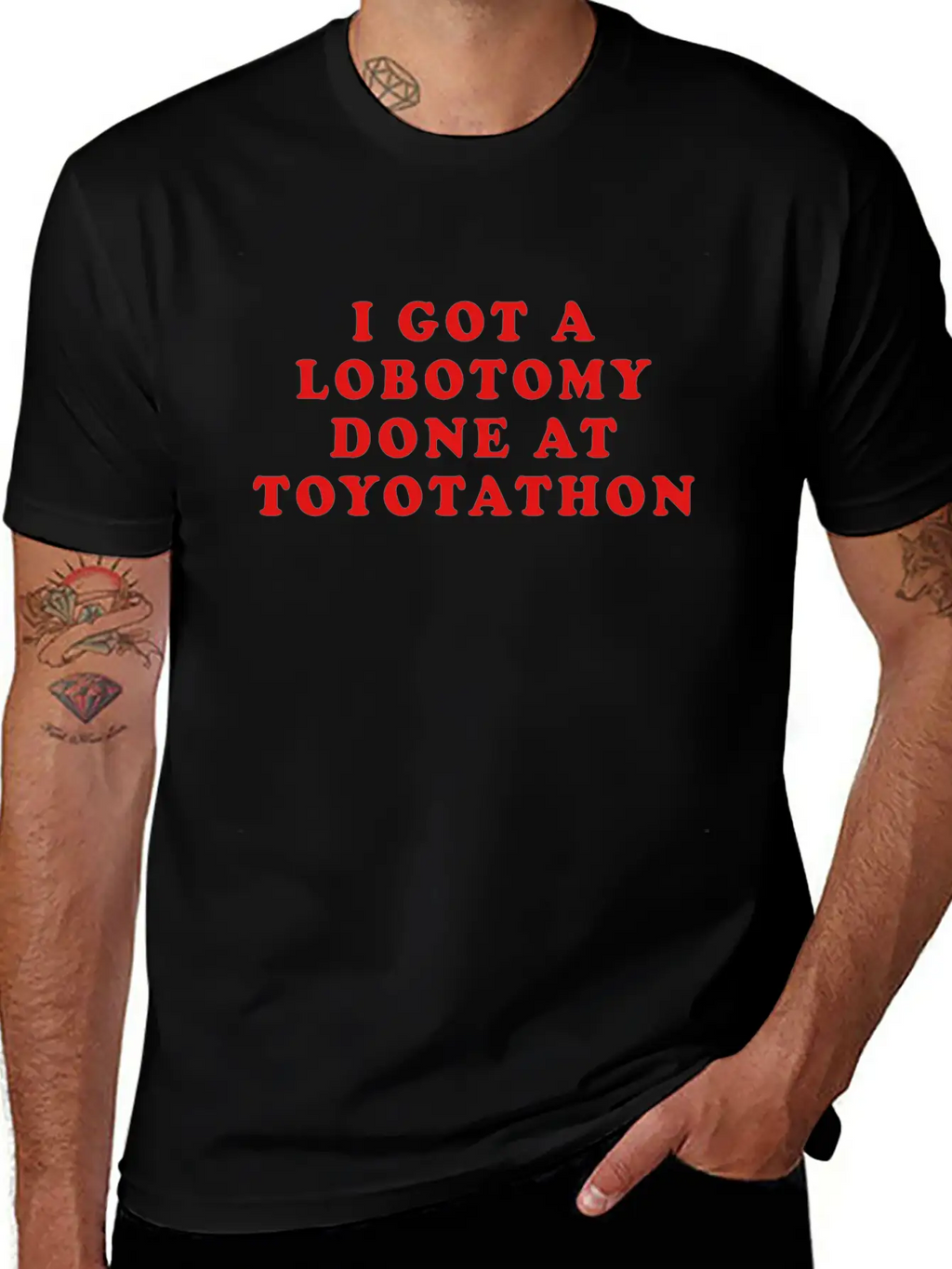 I Got A Lobotomy Done At Toyotathon Timeless Short Sleeve Tee – Comfy And Minimalist Design