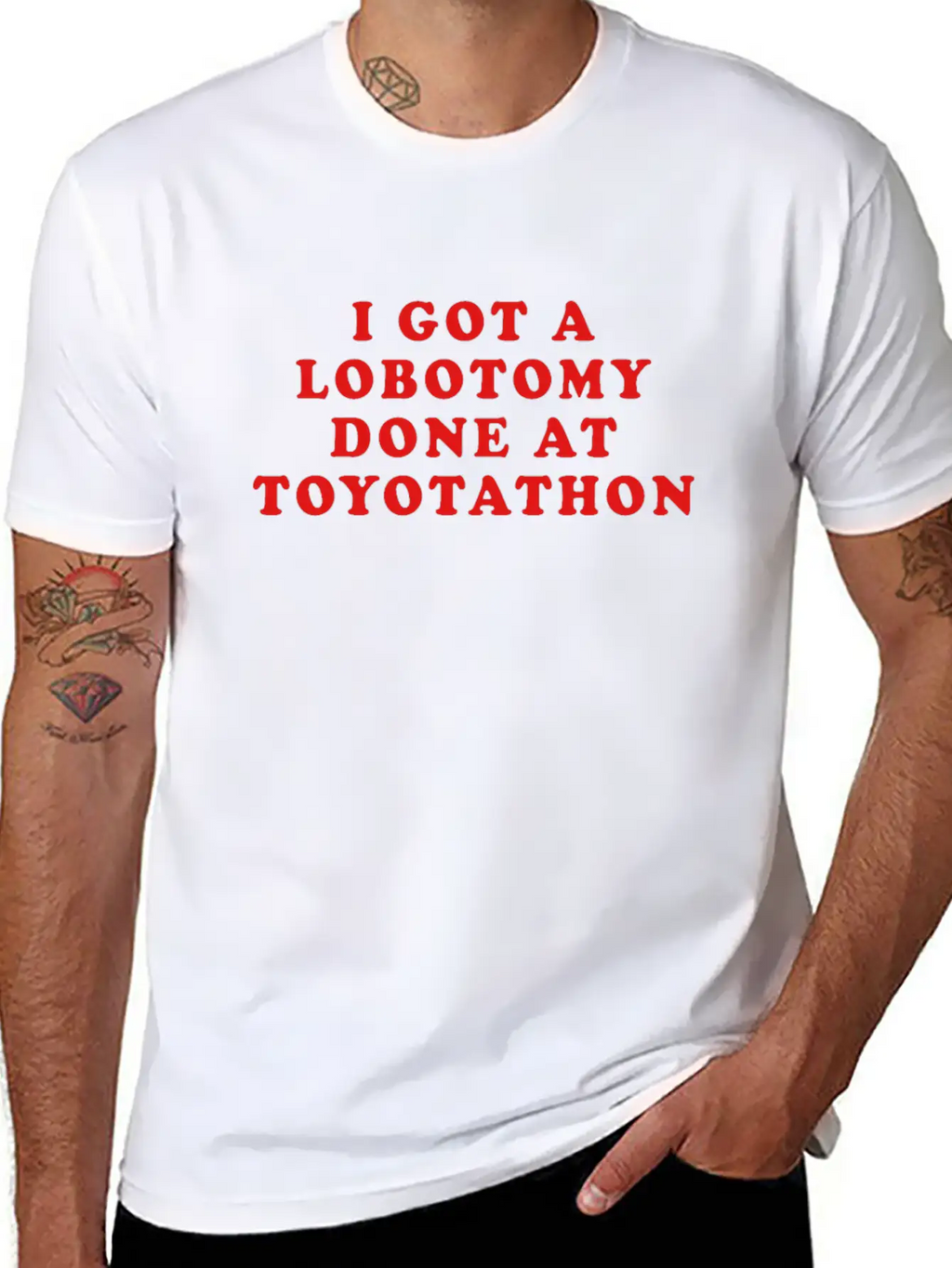 I Got A Lobotomy Done At Toyotathon Timeless Short Sleeve Tee – Comfy And Minimalist Design
