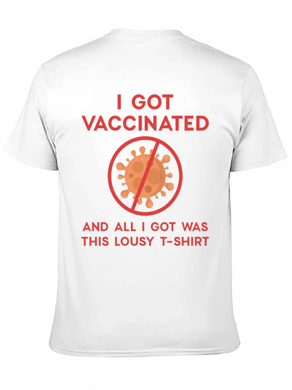 I Got Vaccinated Relaxed Everyday Tee – Lightweight And Durable Cotton