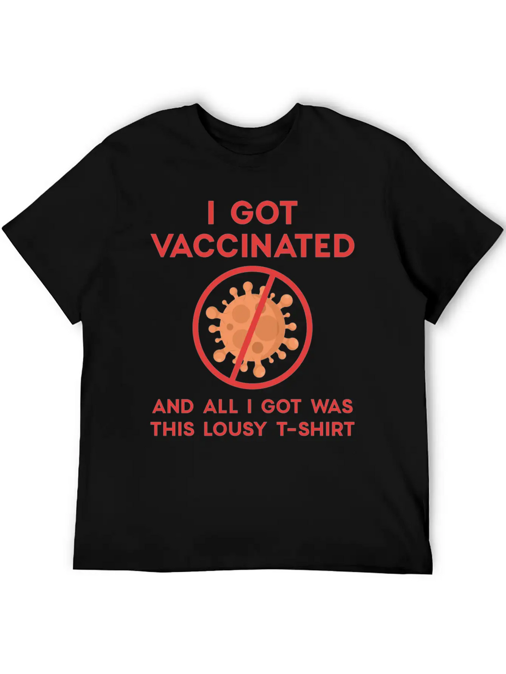 I Got Vaccinated Relaxed Everyday Tee – Lightweight And Durable Cotton