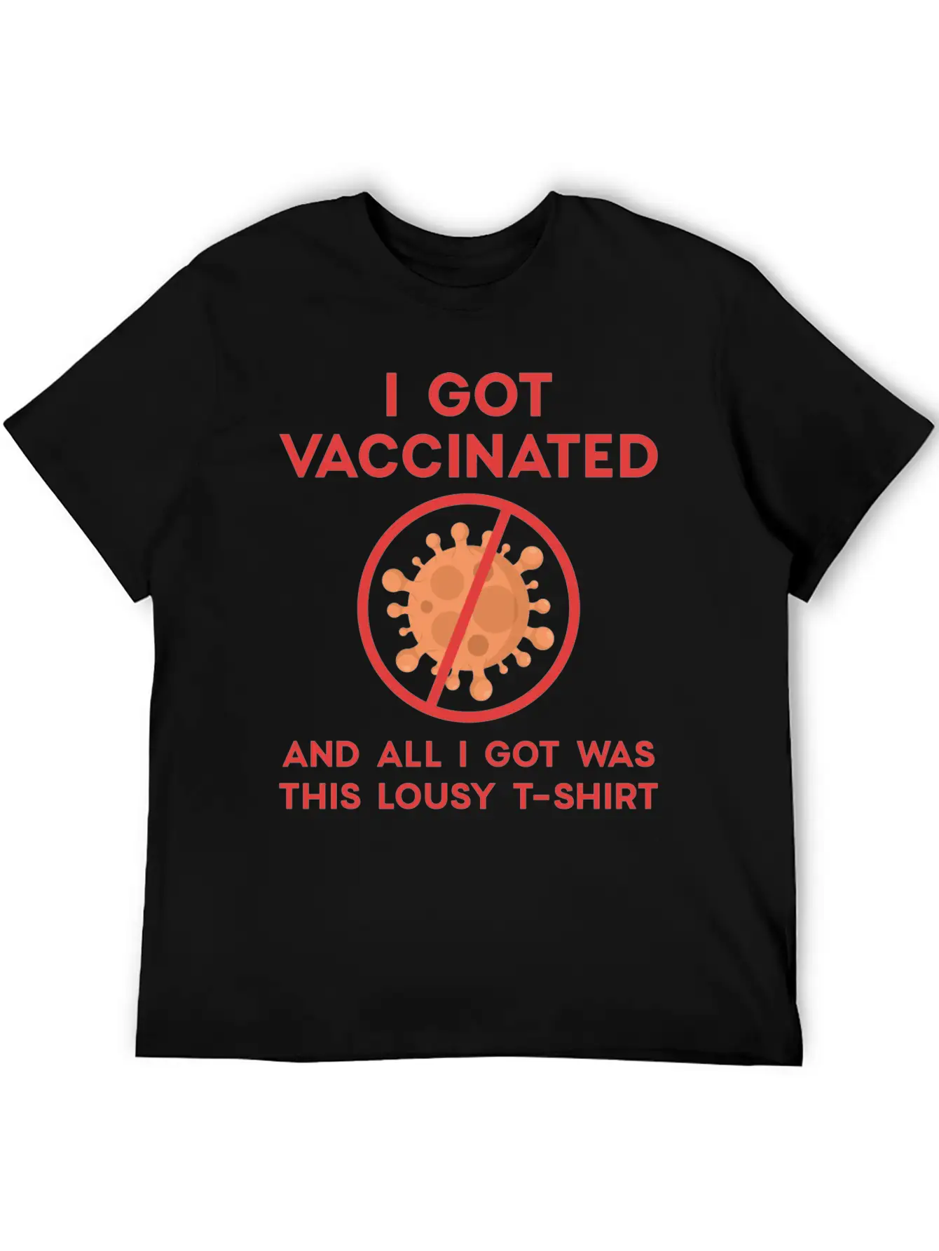 I Got Vaccinated Relaxed Everyday Tee – Lightweight And Durable Cotton