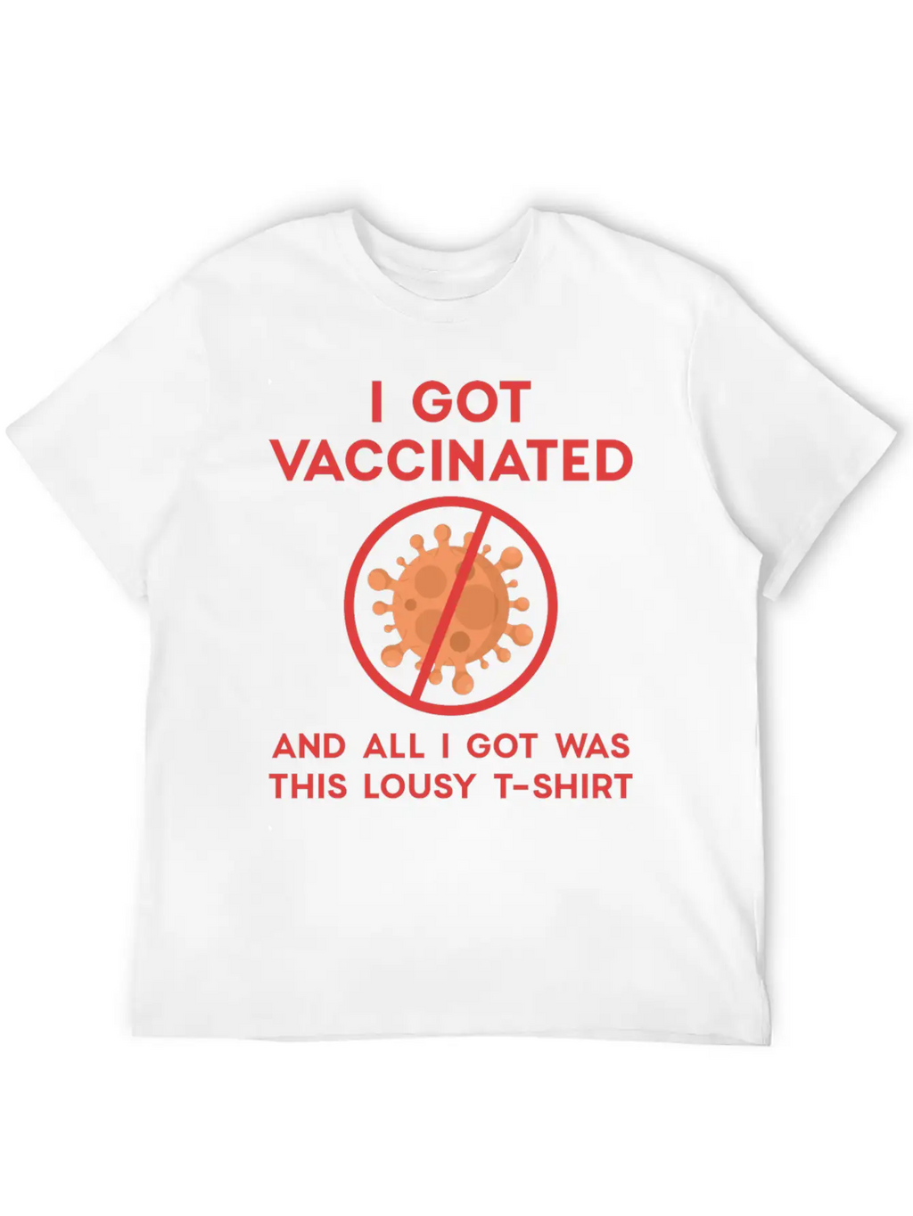 I Got Vaccinated Relaxed Everyday Tee – Lightweight And Durable Cotton