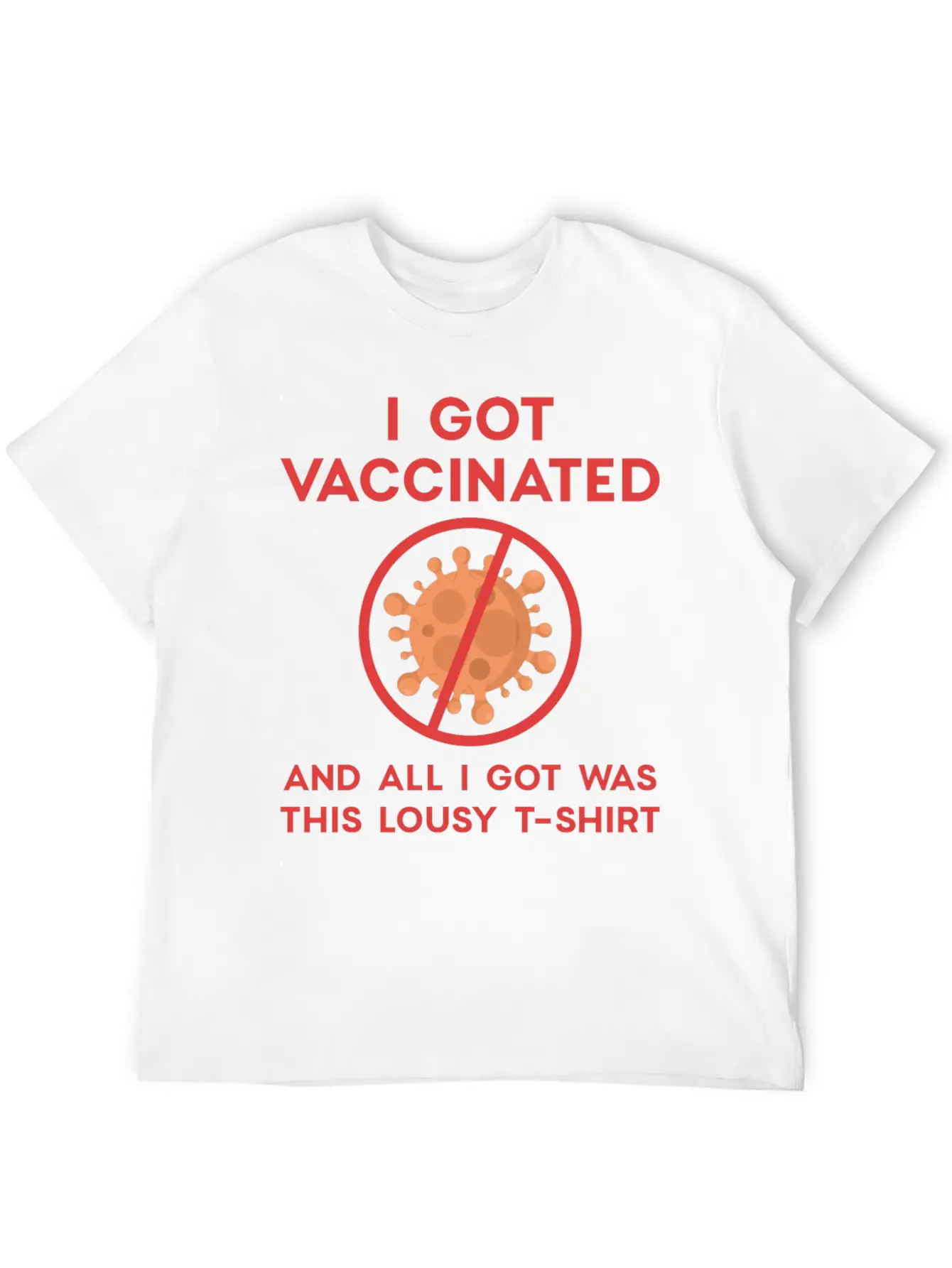 I Got Vaccinated Relaxed Everyday Tee – Lightweight And Durable Cotton